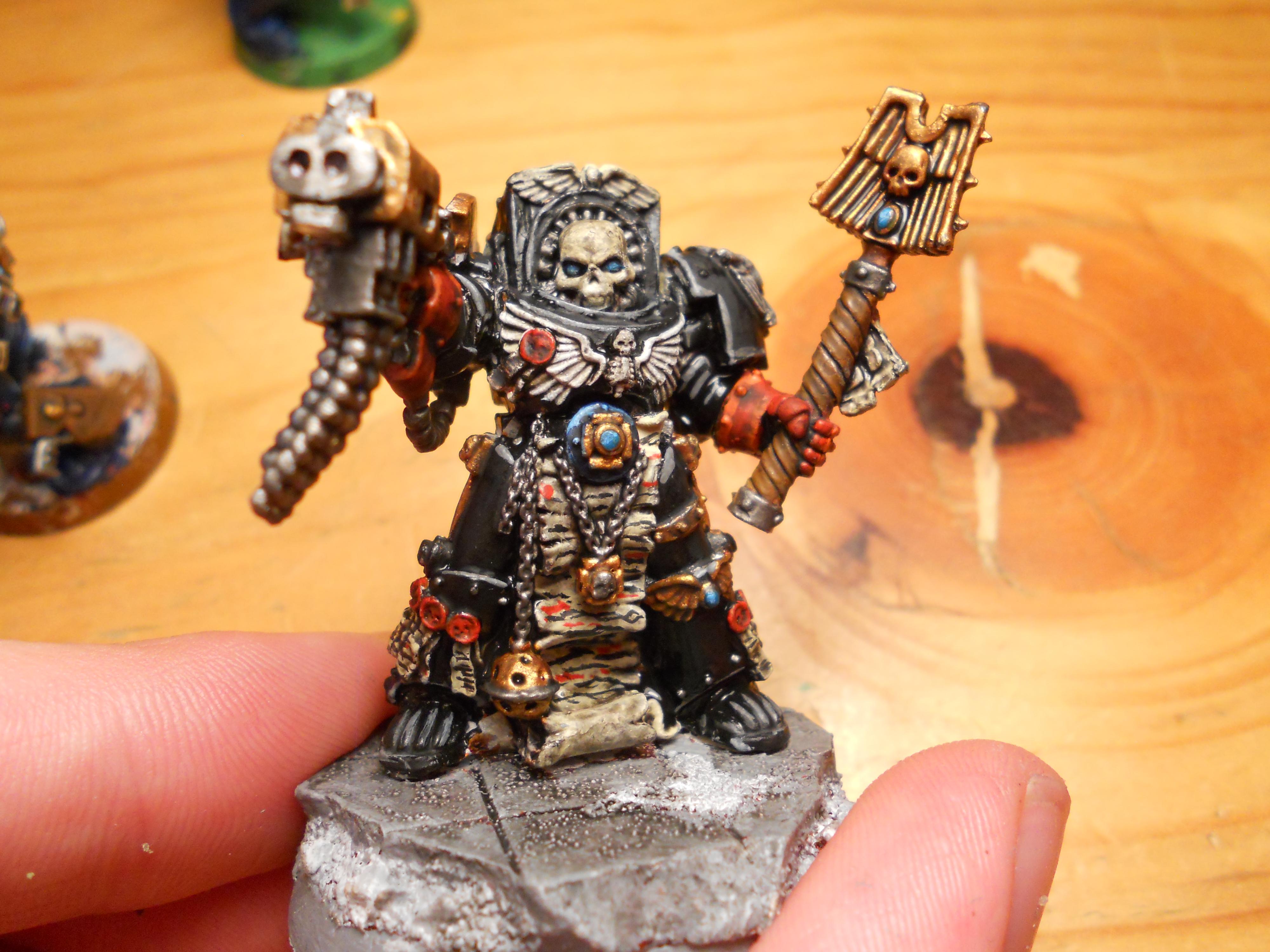 Chaplin, Imperial, Space Marines, Terminator Armor