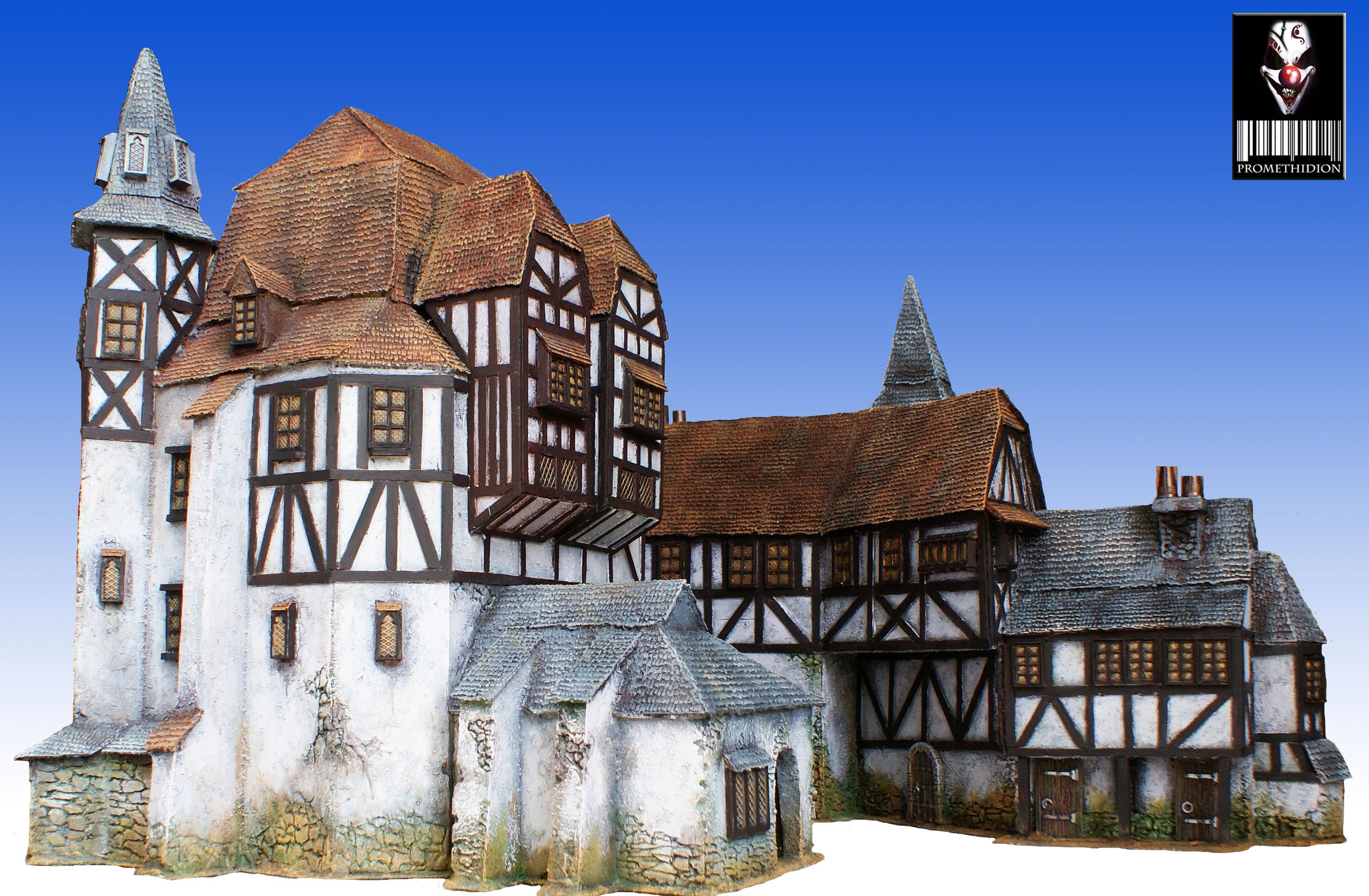 Battlegames, Buildings, Medieval, Terrain, Warehouse, Warhammer Fantasy