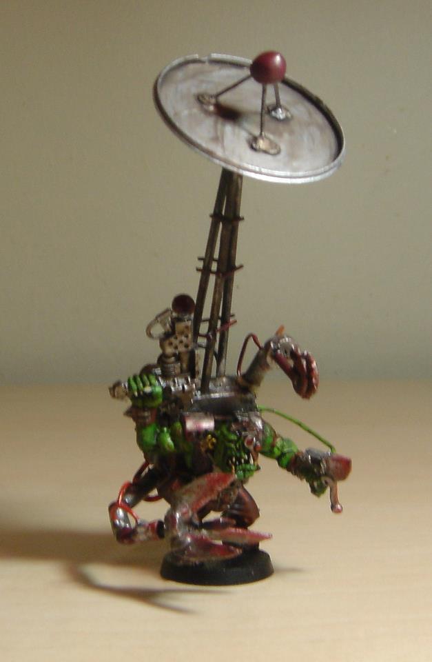 Big Mek, Big Mek Kff Burna Conversion, Big Mek Kff Burna Conversion Power Claw, Burna Boyz, Conversion, Kustom Force Field, Power Claw