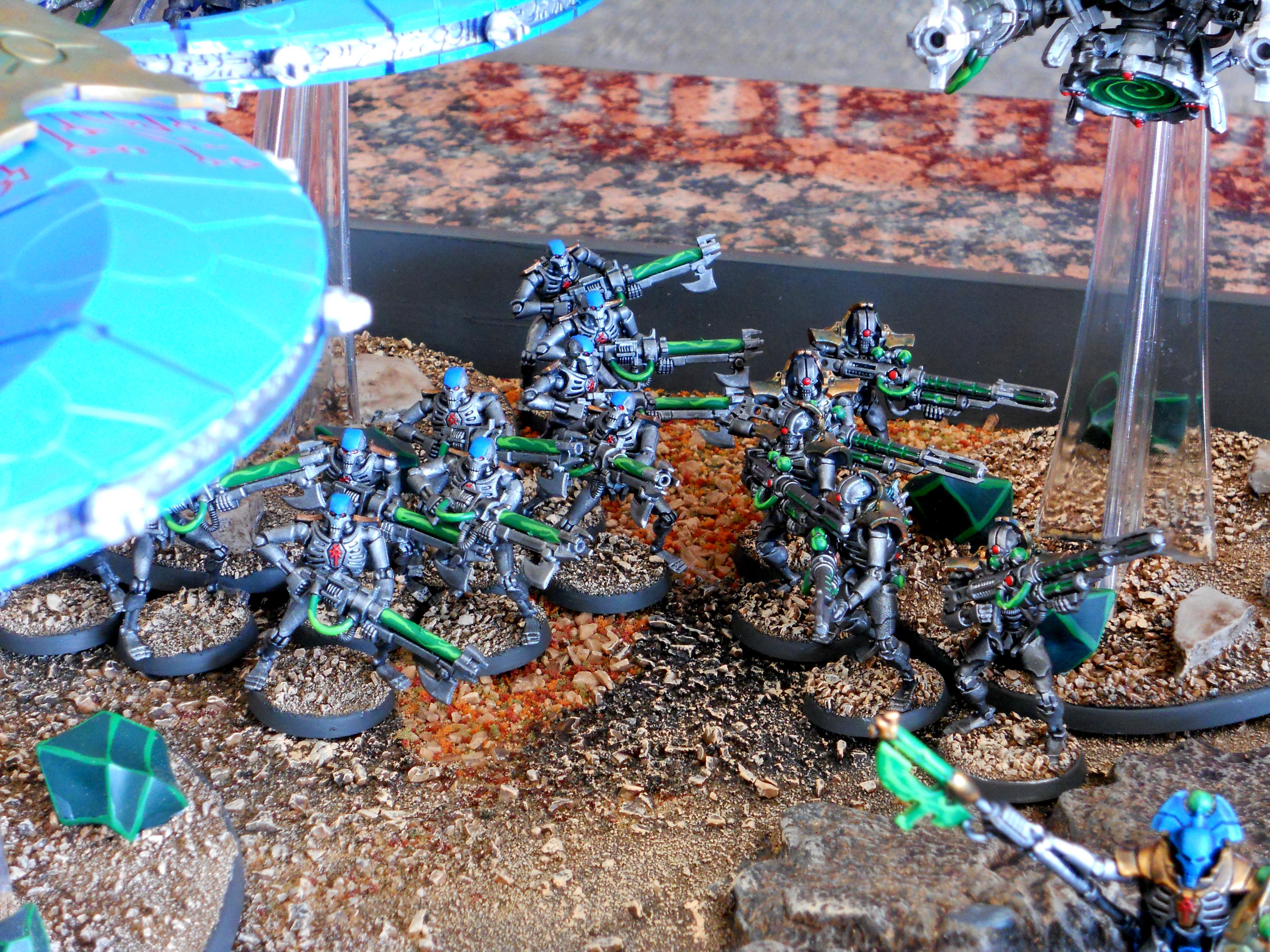 Army, Deathmarks, Necron Warriors, Necrons, Scythewing, Warriors