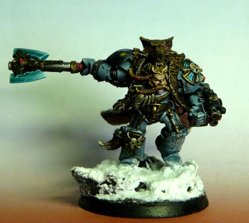 Logan Grimnar, Space Wolves, Terminator Armor - Logan Grimnar - Gallery ...