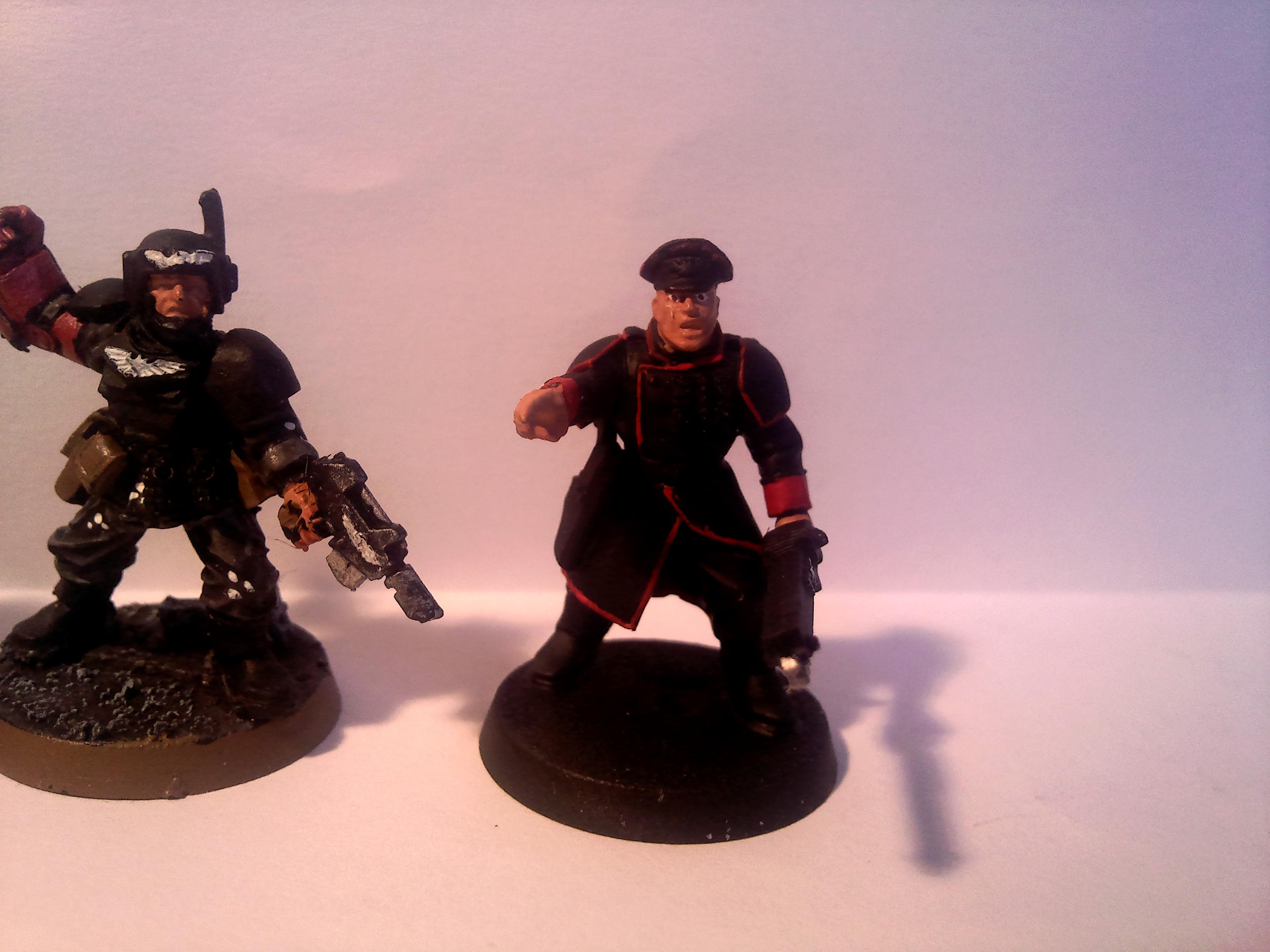 Imperial Guard, Sergeant and Commisar