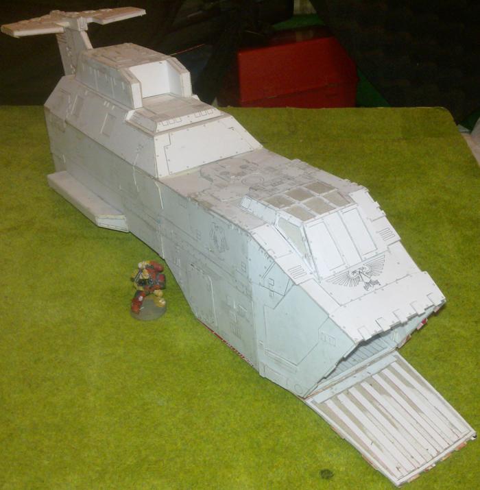 Aircraft, Lander, Space Craft, Space Marines, Thunderhawk, Warhawk