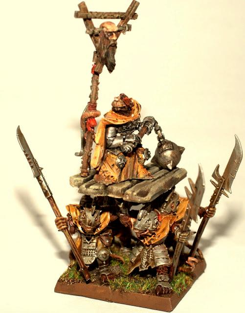 Litter, Skaven, Warlord