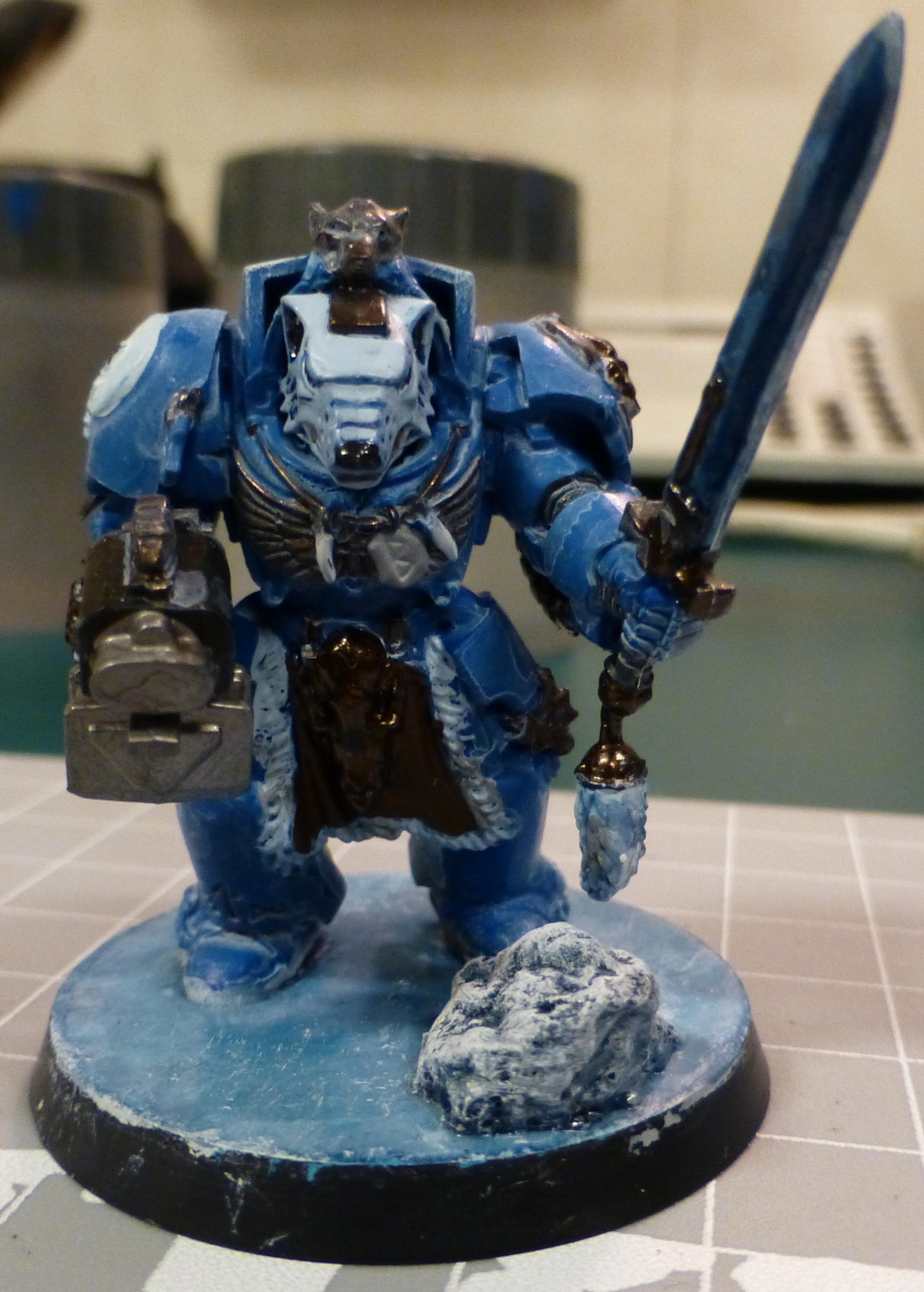 Space Wolves, Terminator Armor, Work In Progress