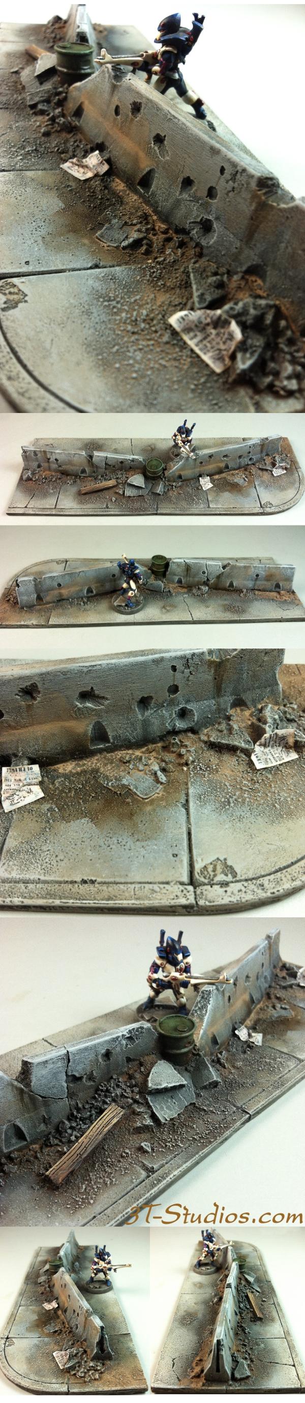 3t, Barricade, Barrier, Cities Of Death, Resin, Terrain, Urban