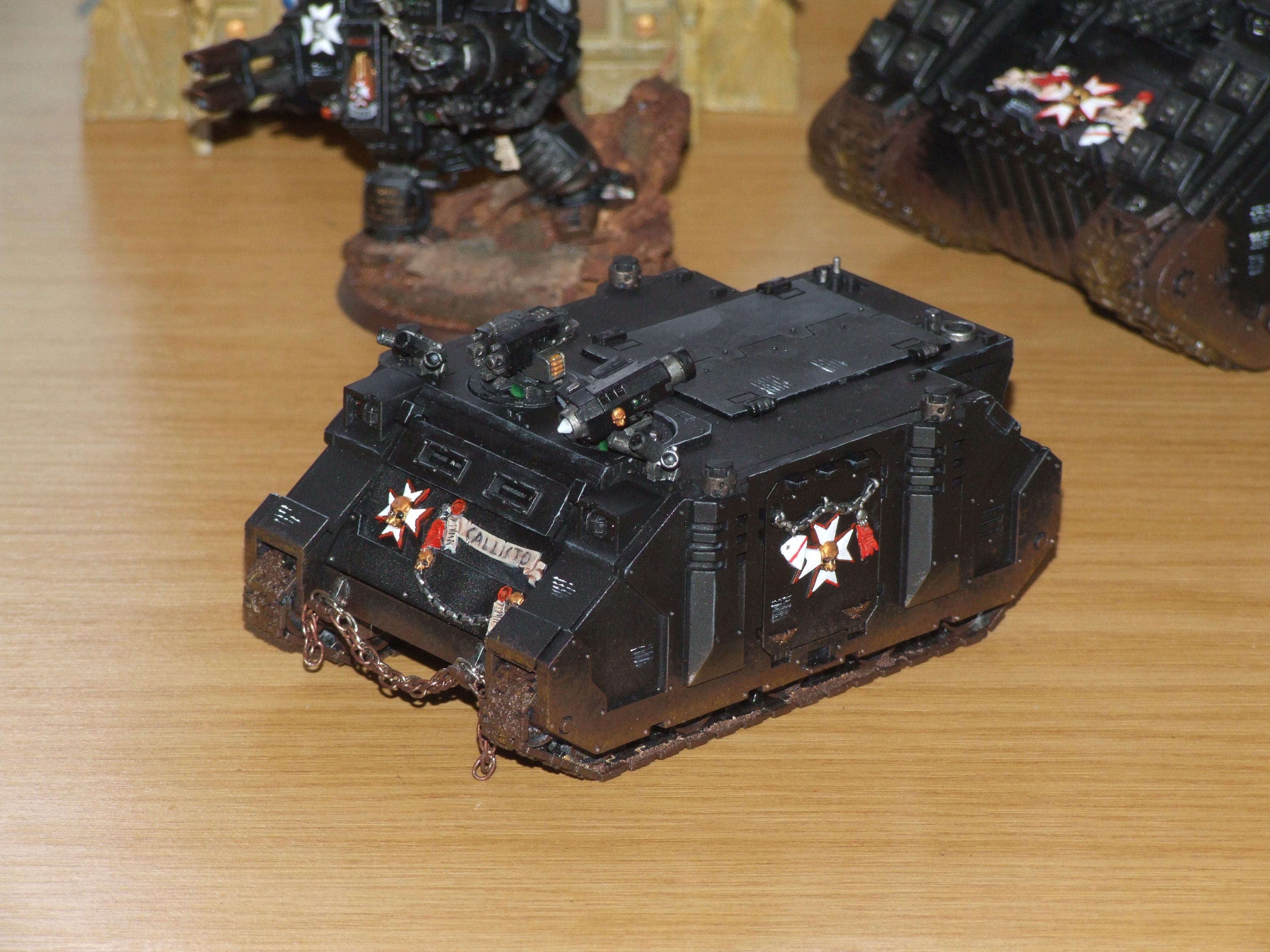 Black Templars, Rhino, Space Marines