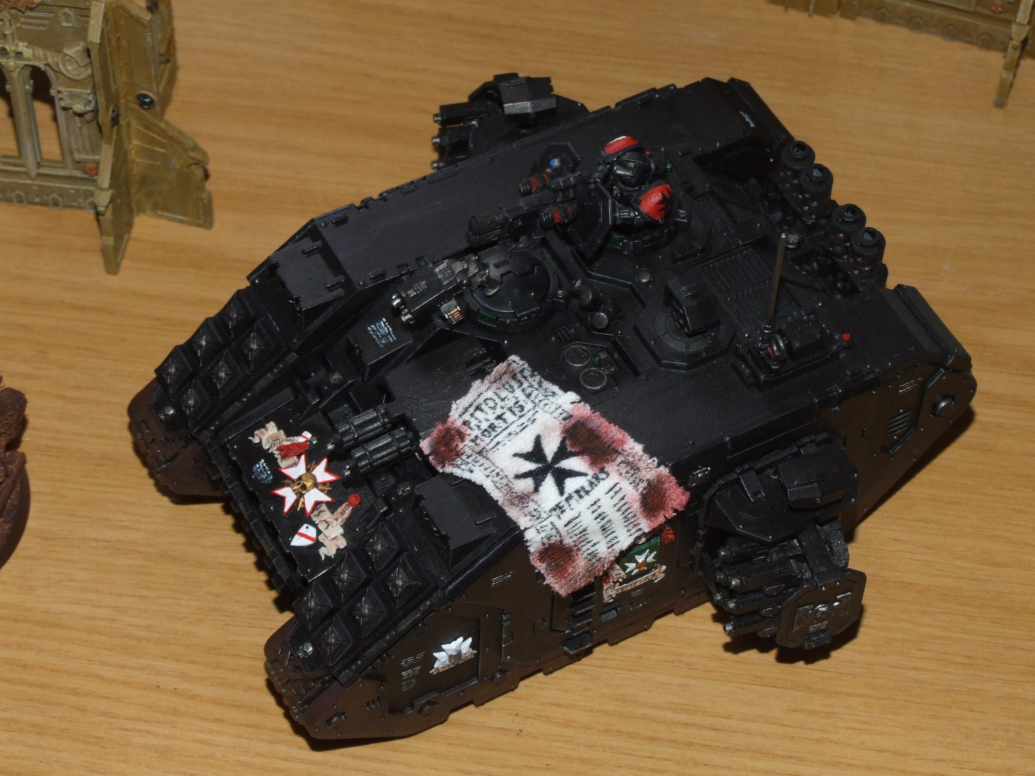 Banner, Black Templars, Crusader, Land Raider, Space Marines