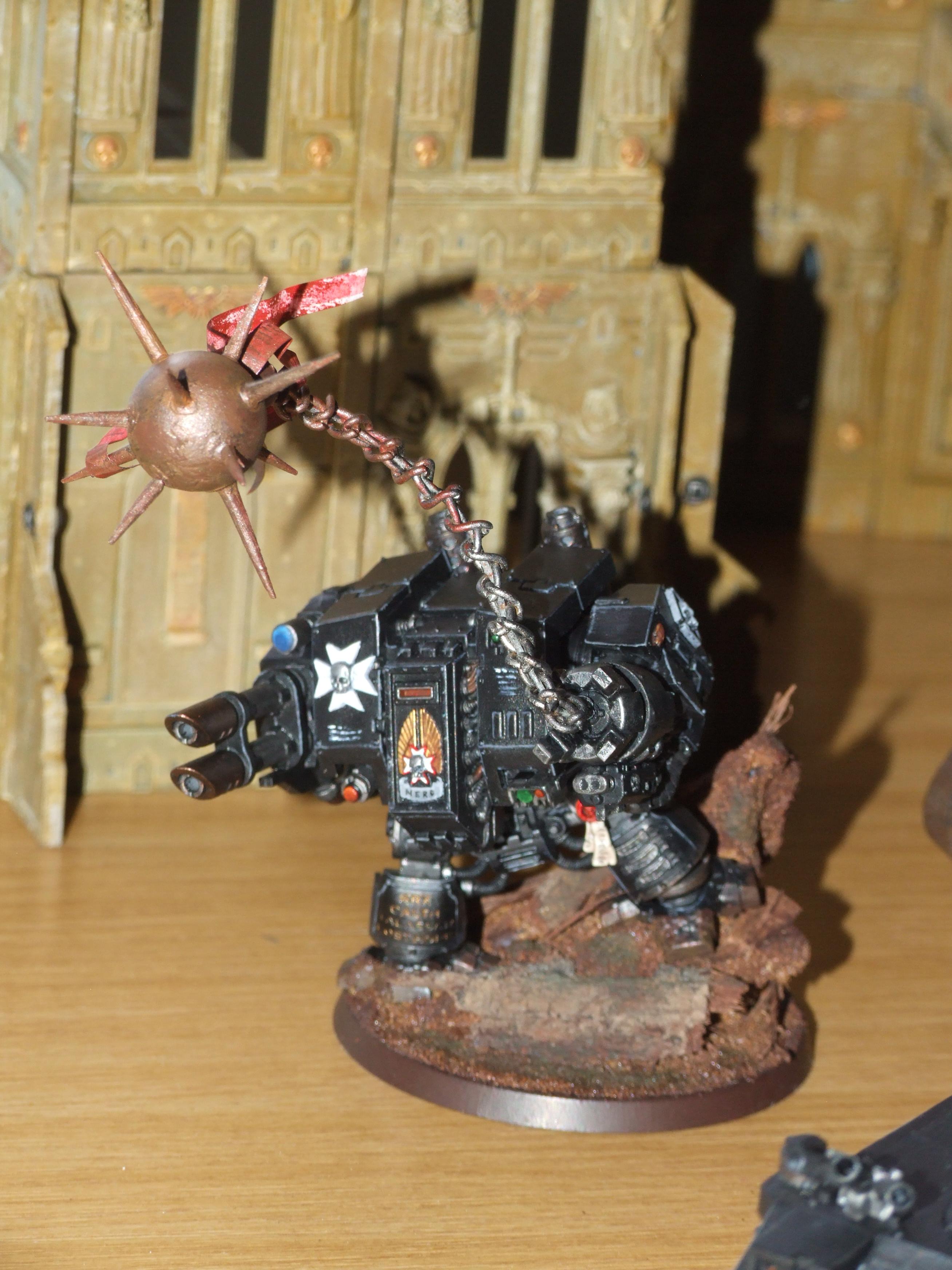 Black Templars, Dreadnought, Flail, Lascannon, Mace, Morning Star