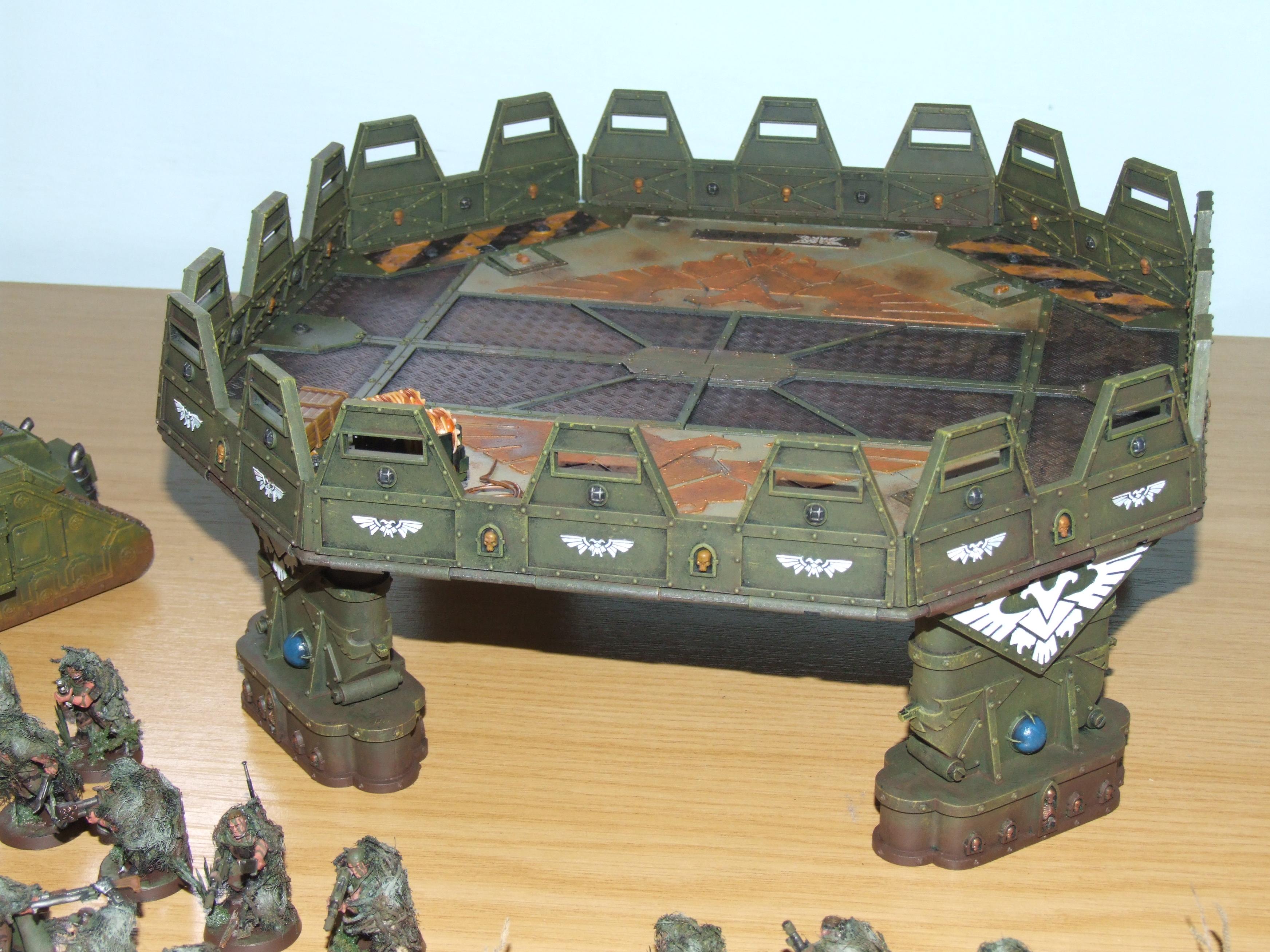 Fortifications, Imperial Guard, Landing Pad, Skyshield