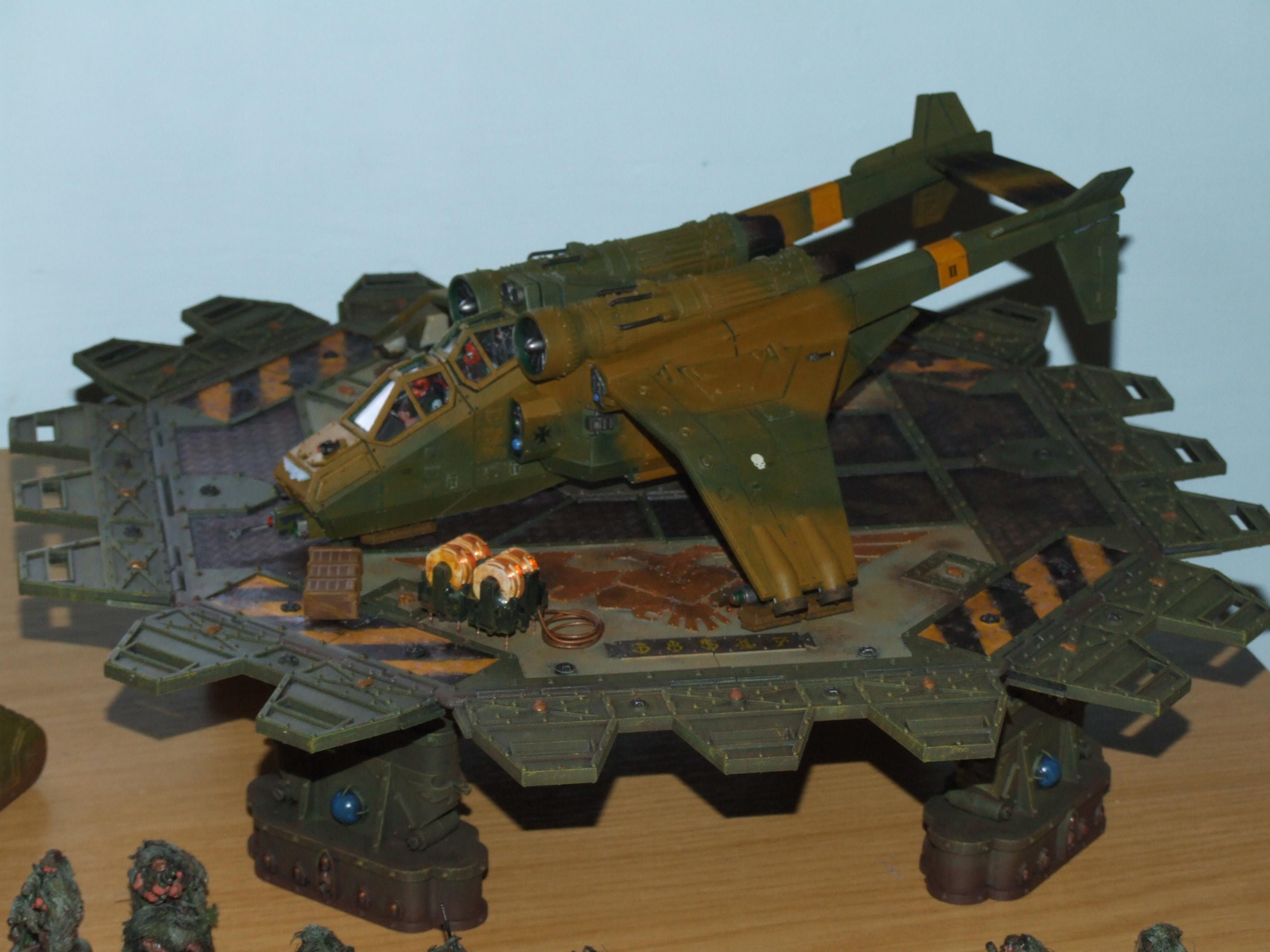 Fortifications, Imperial Guard, Landing Pad, Skyshield, Valkyrie