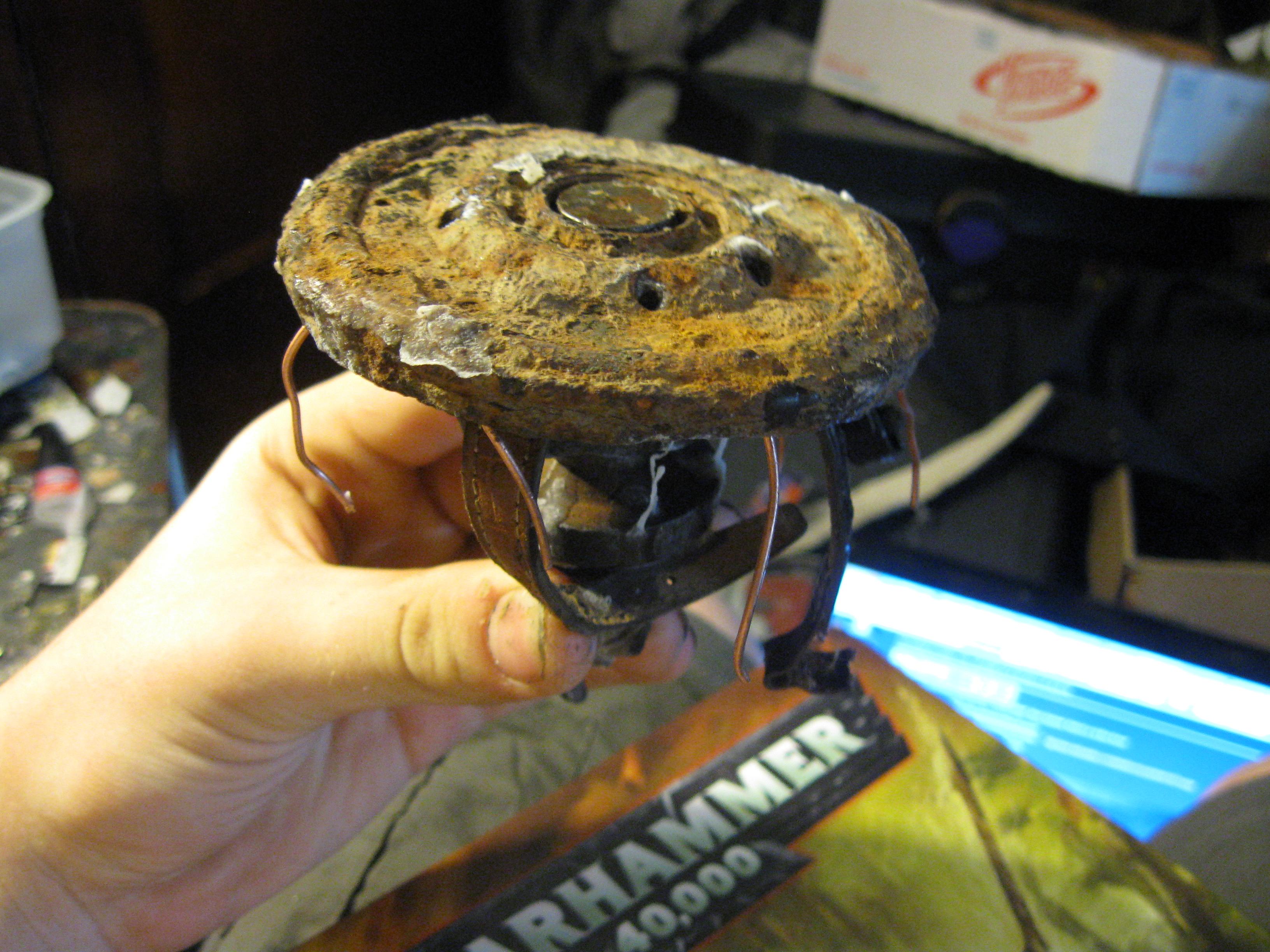 The failed jellyfish: I couldn't get the stand to work!