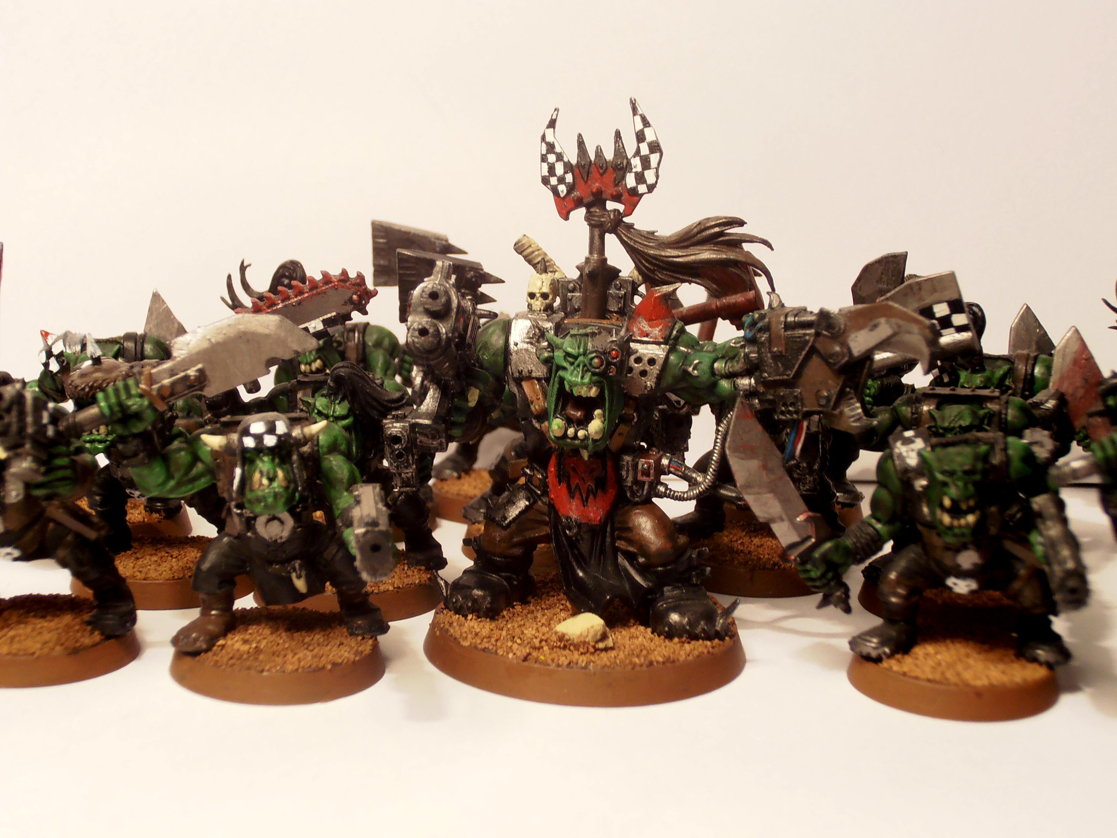 Assault On Black Reach, Boss, Boy, Boys, Horde, Orcs, Orks, Starter, War, Warboss, Warhammer 40,000