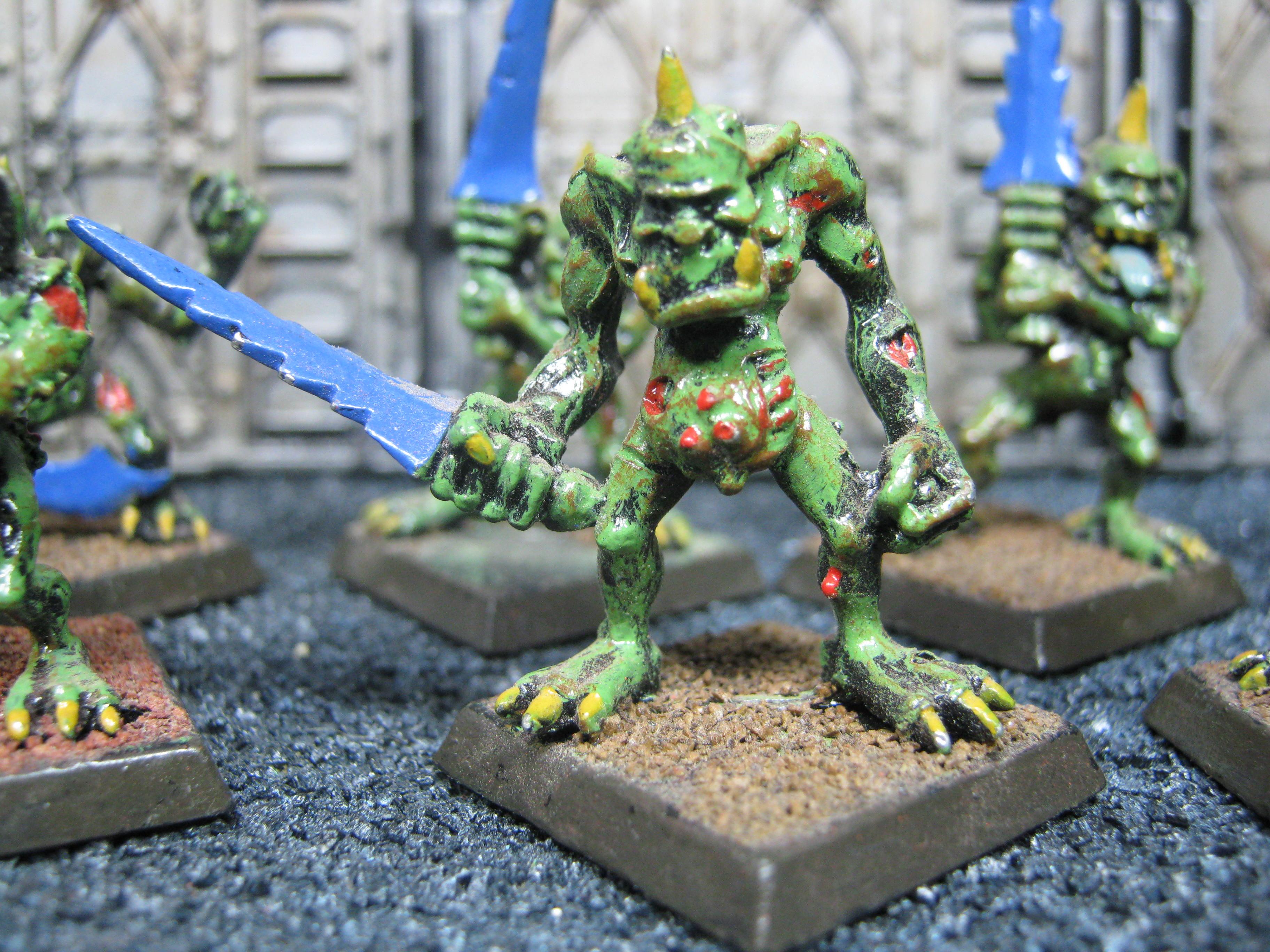 Chaos Space Marines, Daemons, Nurgle, Plague Marines, Plaguebearers, Warhammer 40,000