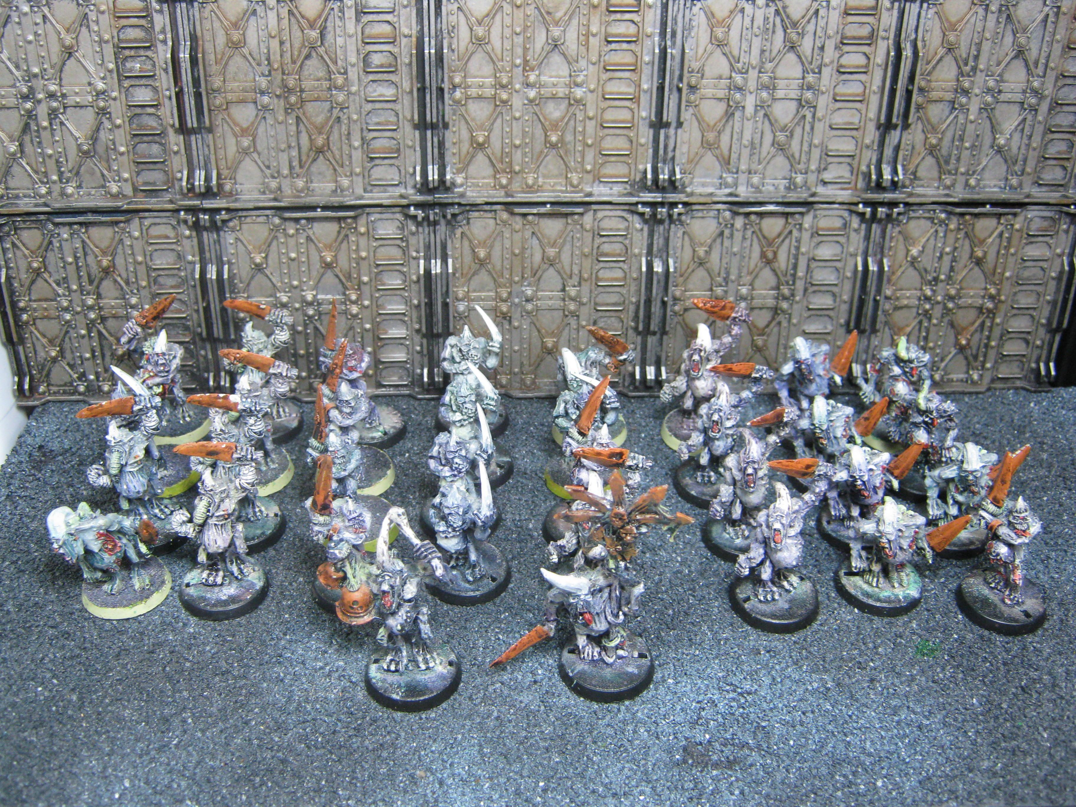 Chaos Space Marines, Daemons, Nurgle, Plague Marines, Plaguebearers, Warhammer 40,000