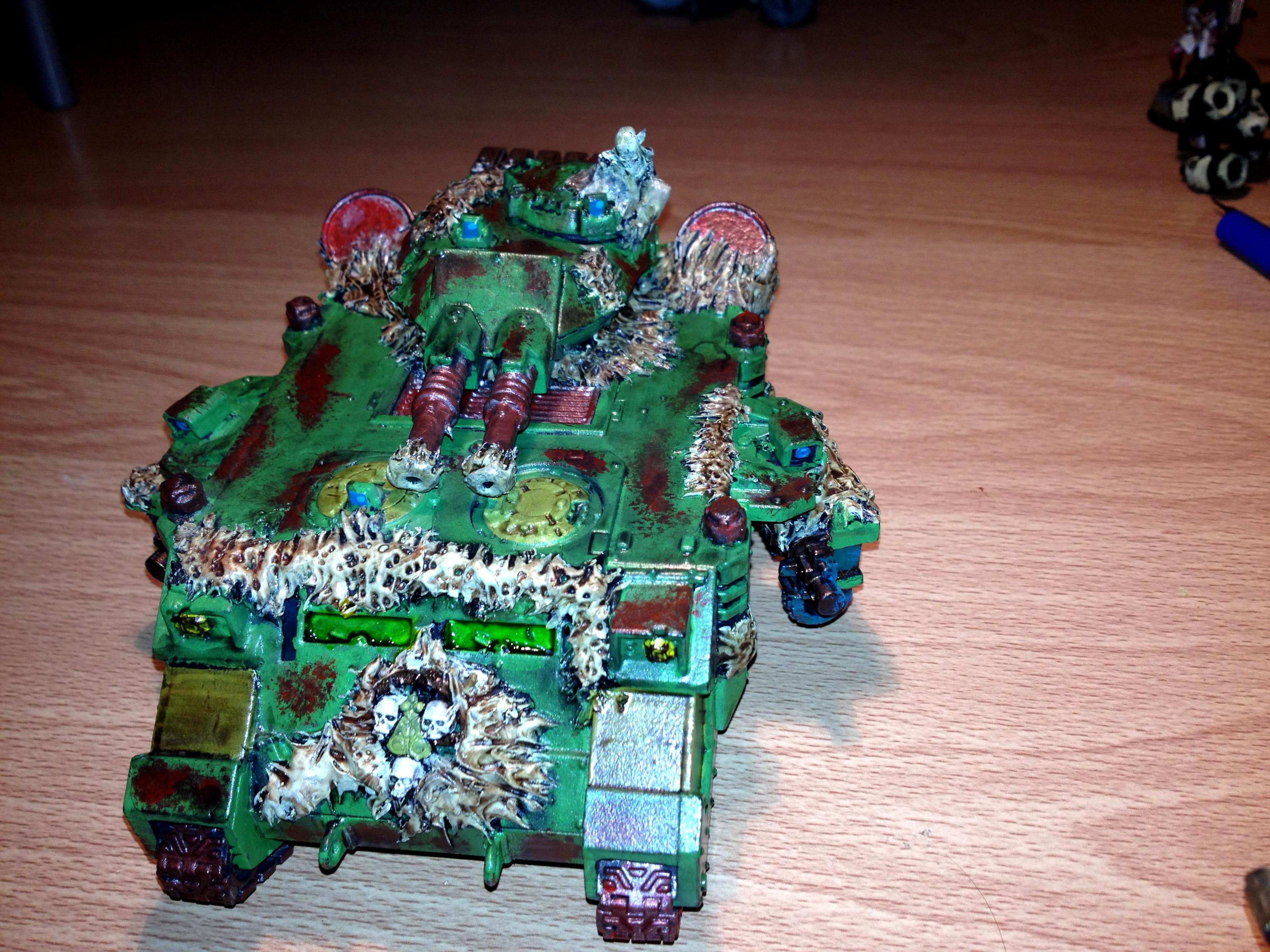 Chaos Space Marines, Nurgle, Predator, Warhammer 40,000