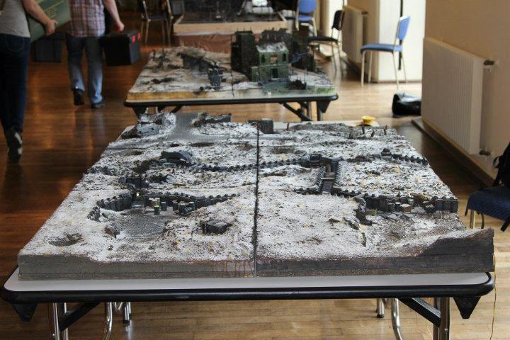 Game Table, Terrain, Trenches