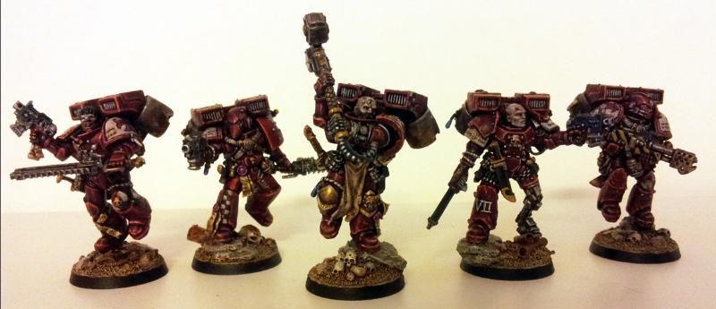 Assault Marines, Crimson Templars, Fast Attack, Jump Pack - Assault ...