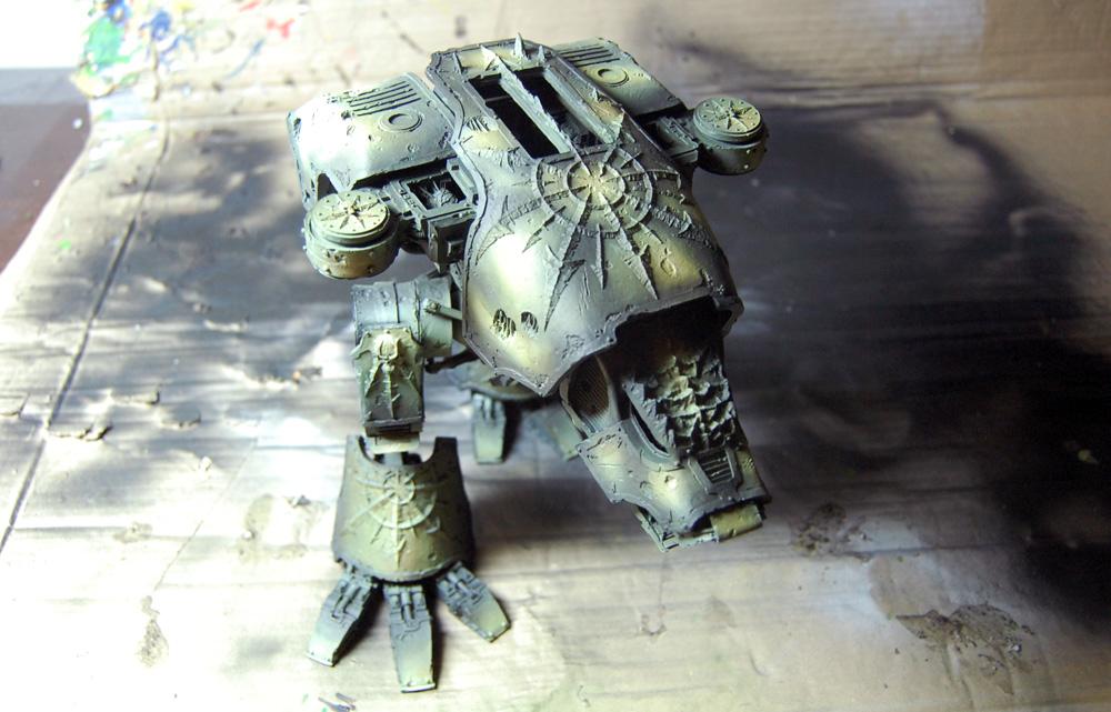 Chaos, Nurgle, Titan, Warhound