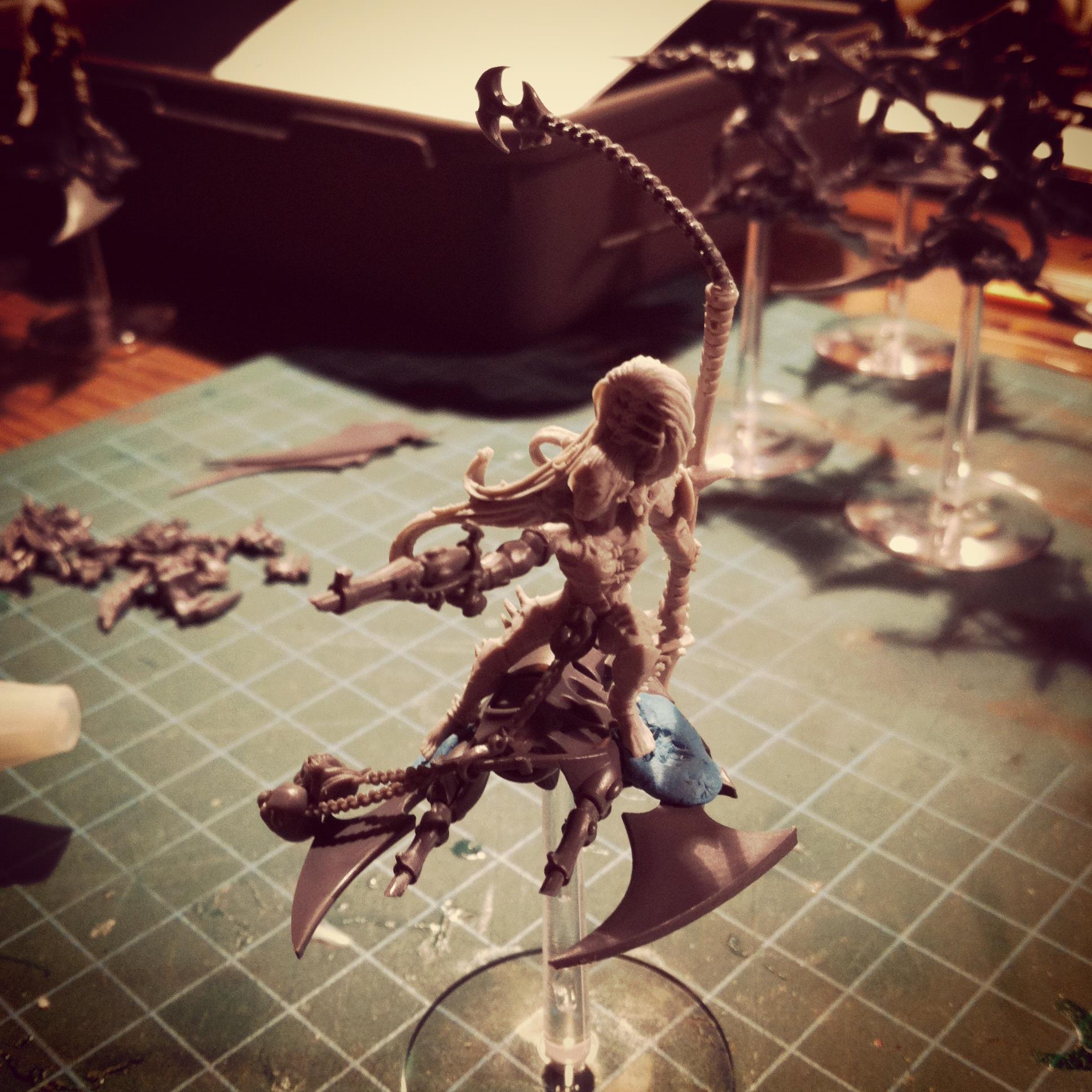 Dark Eldar, Hellions, Sathonix, Work In Progress