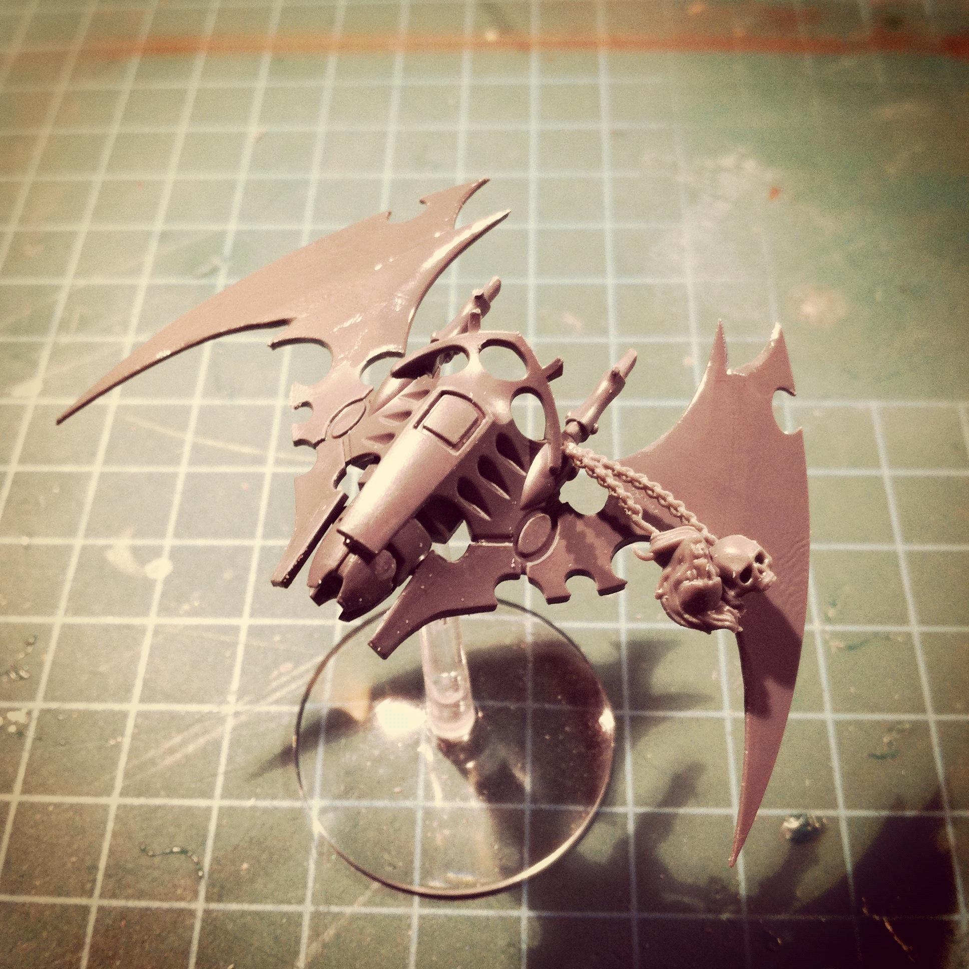 Dark Eldar, Hellions, Skyboard, Work In Progress