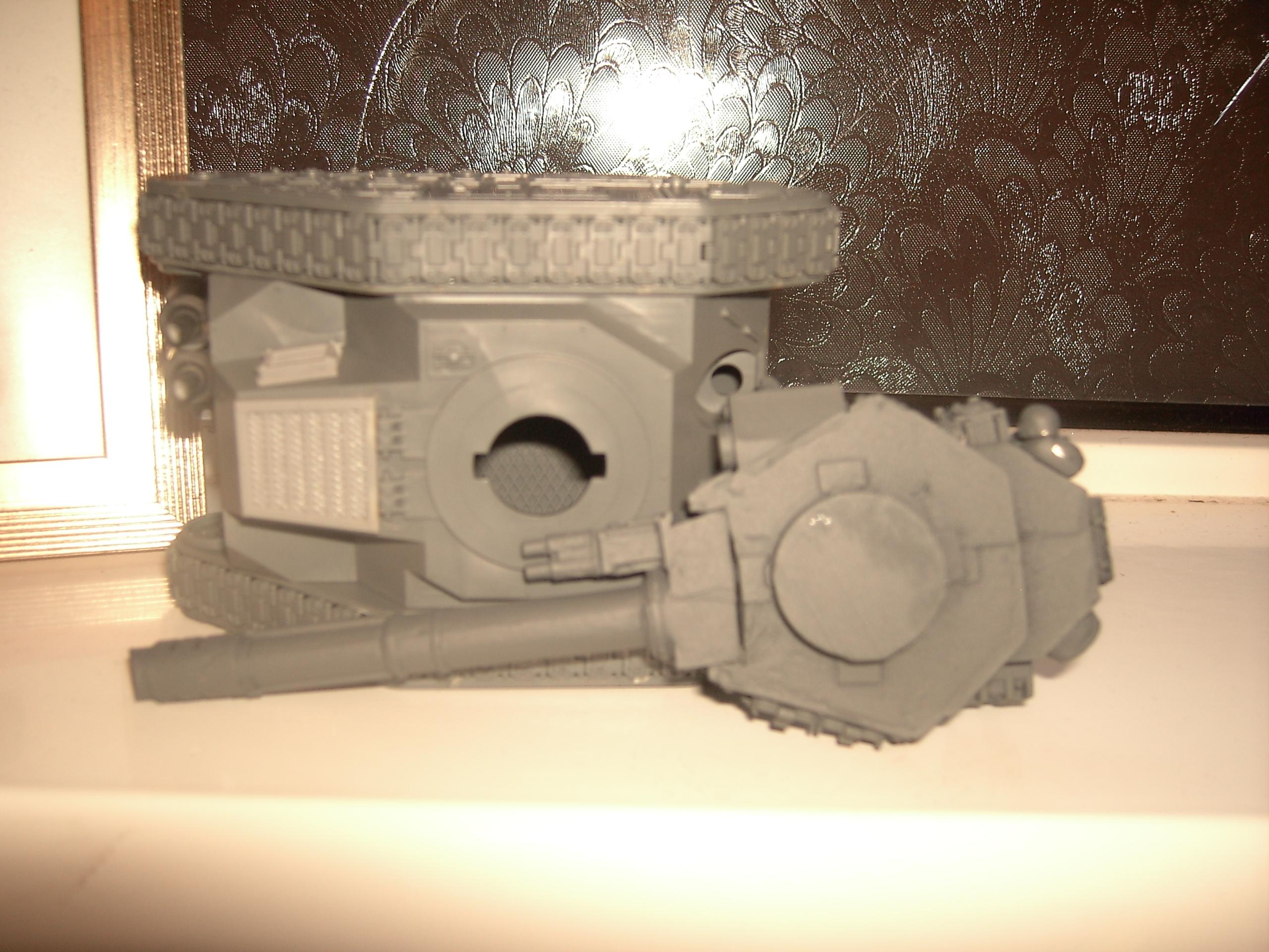 Forge World, Grey Basecoat, Imperial Guard, Turrets, Warhammer 40,000, Work In Progress