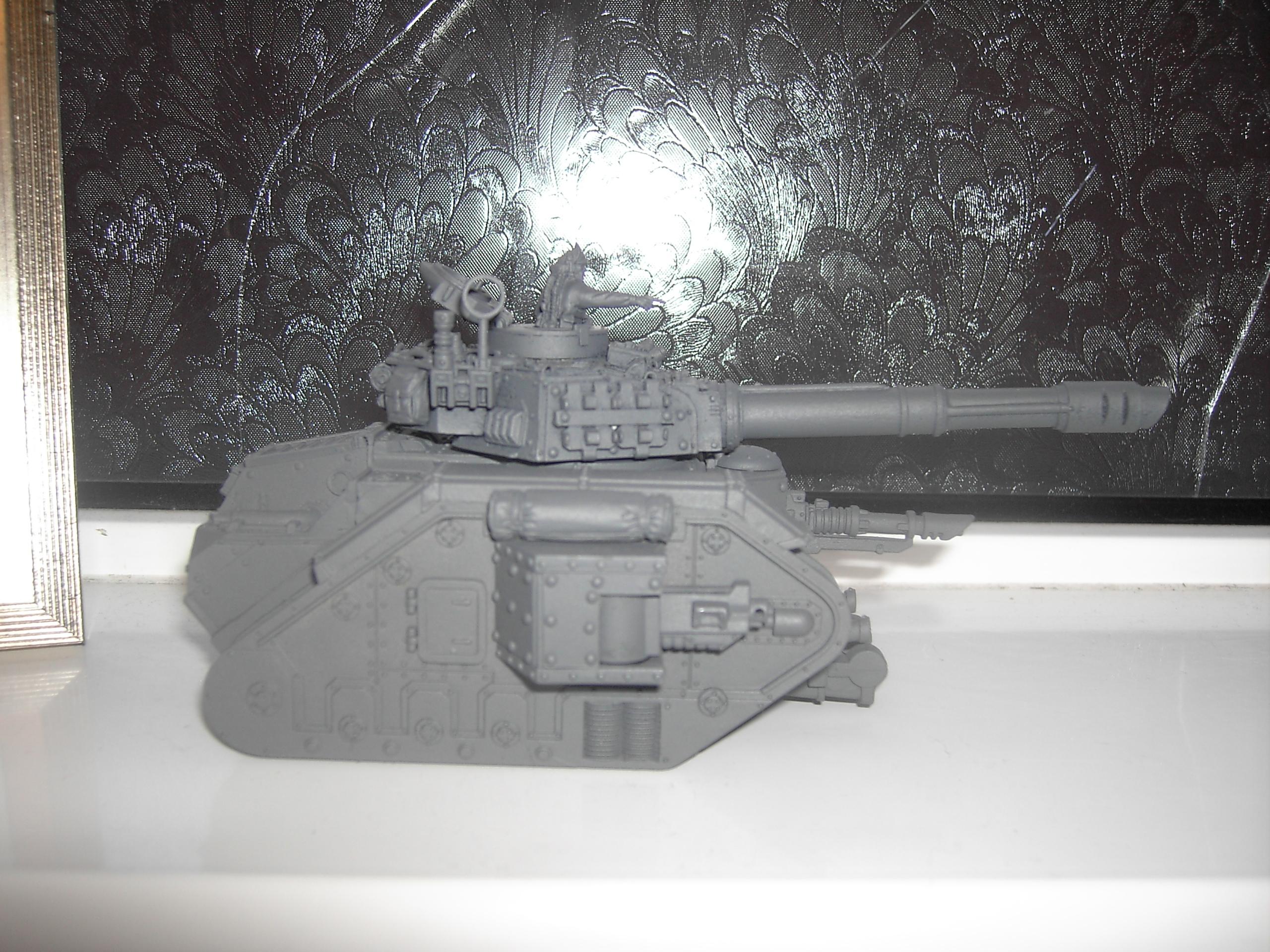 Forge World, Grey Basecoat, Imperial Guard, Turrets, Warhammer 40,000, Work In Progress