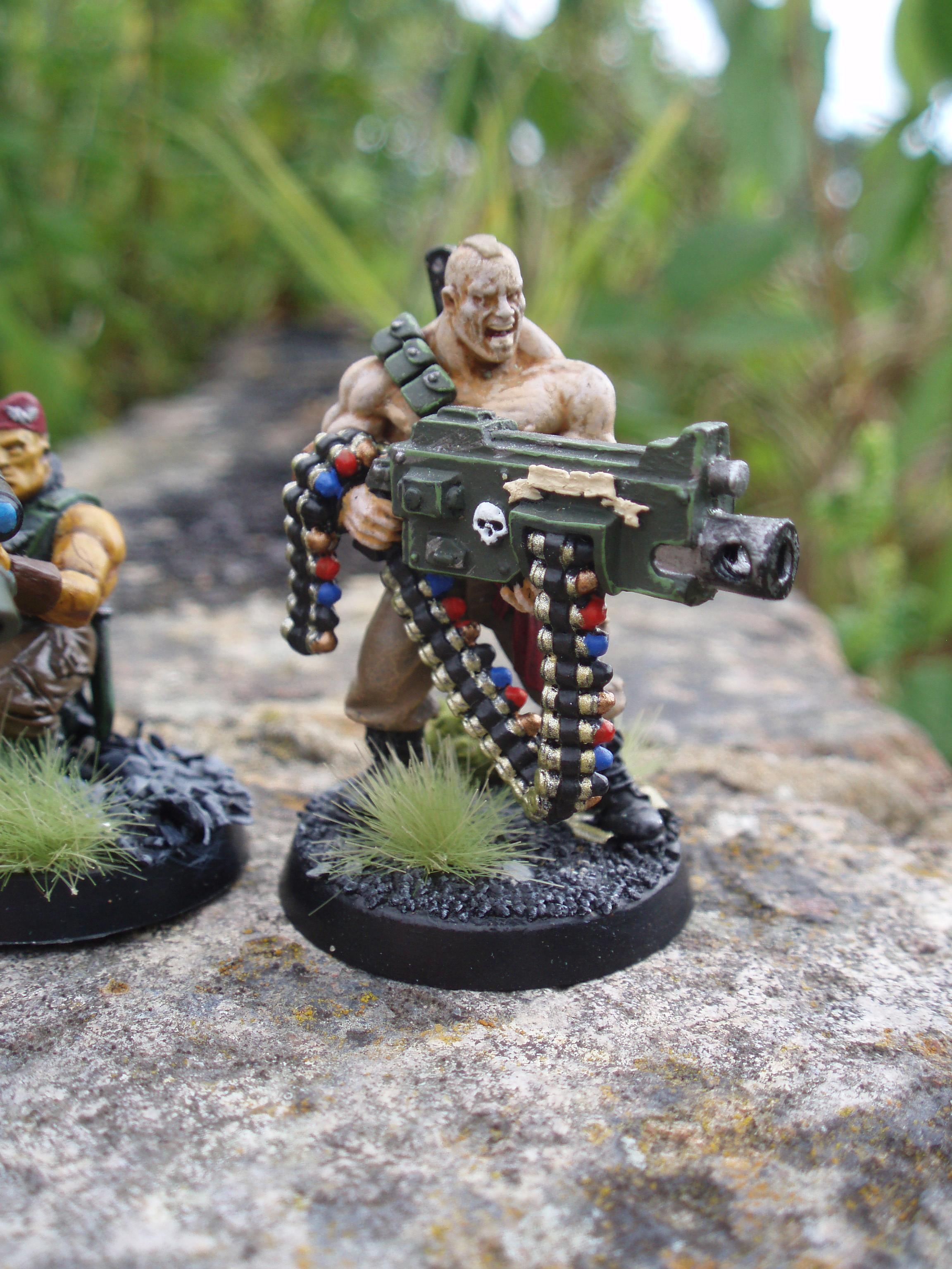 Astra Militarum, Catachan, Guard, Guardsmen, Heavy Bolter, Imperial