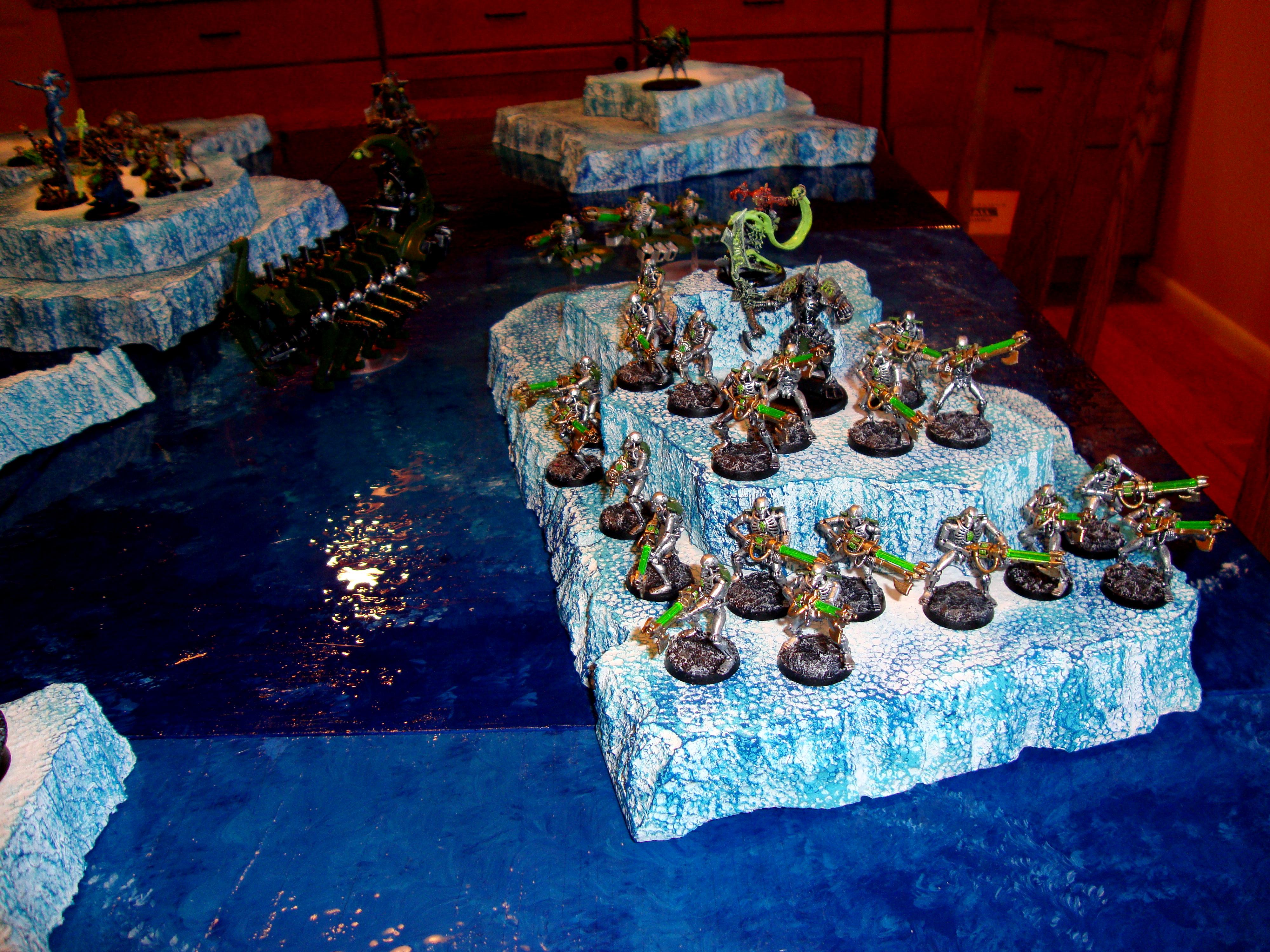 Glaciers, Ice, Necrons, Sea, Winter