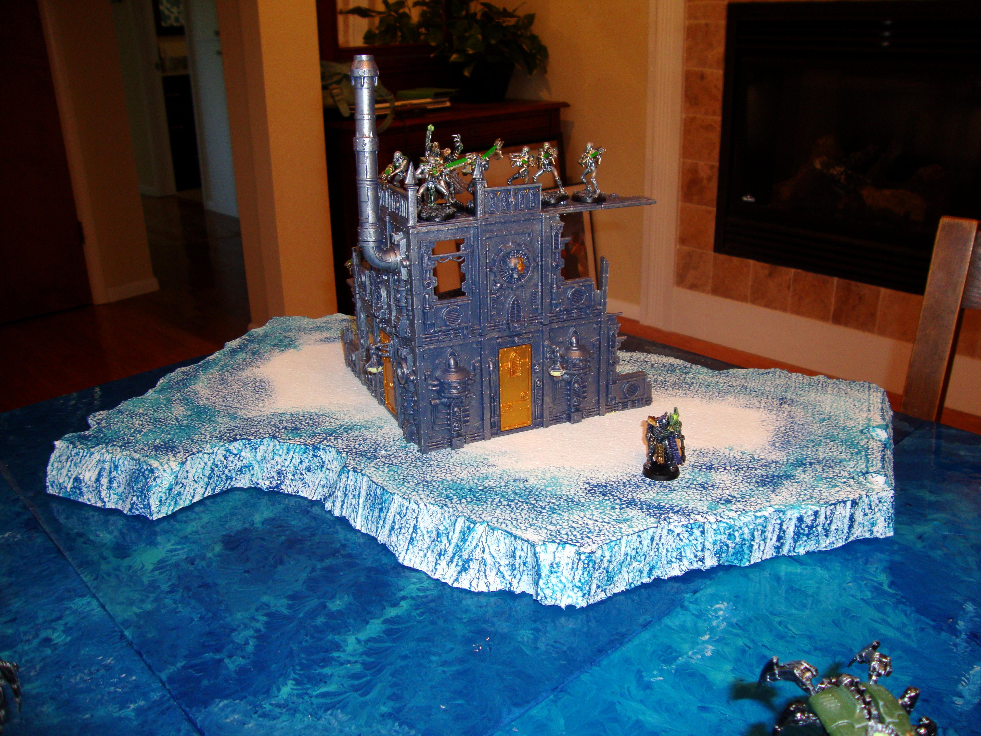 Glaciers, Ice, Necrons, Sea, Winter