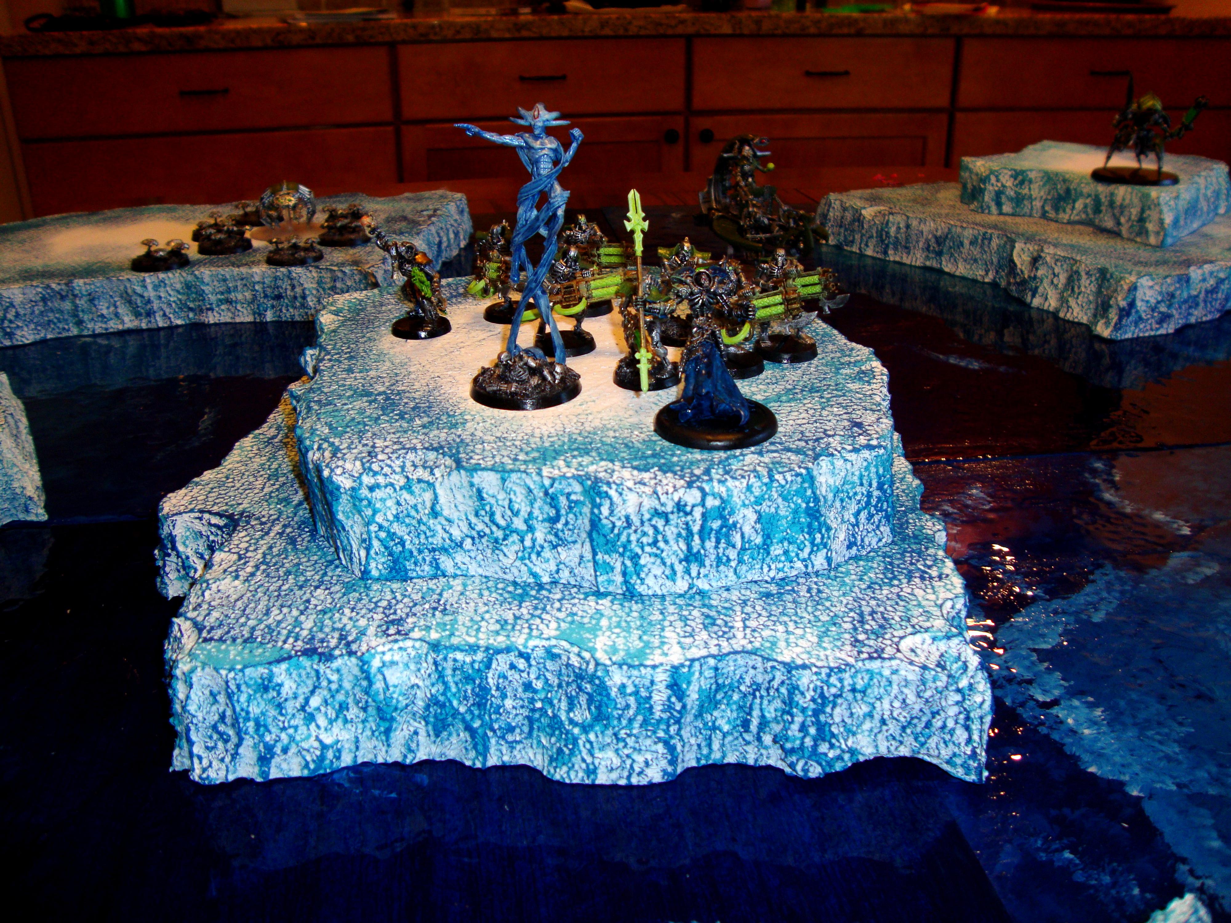 Glaciers, Ice, Necrons, Sea, Winter