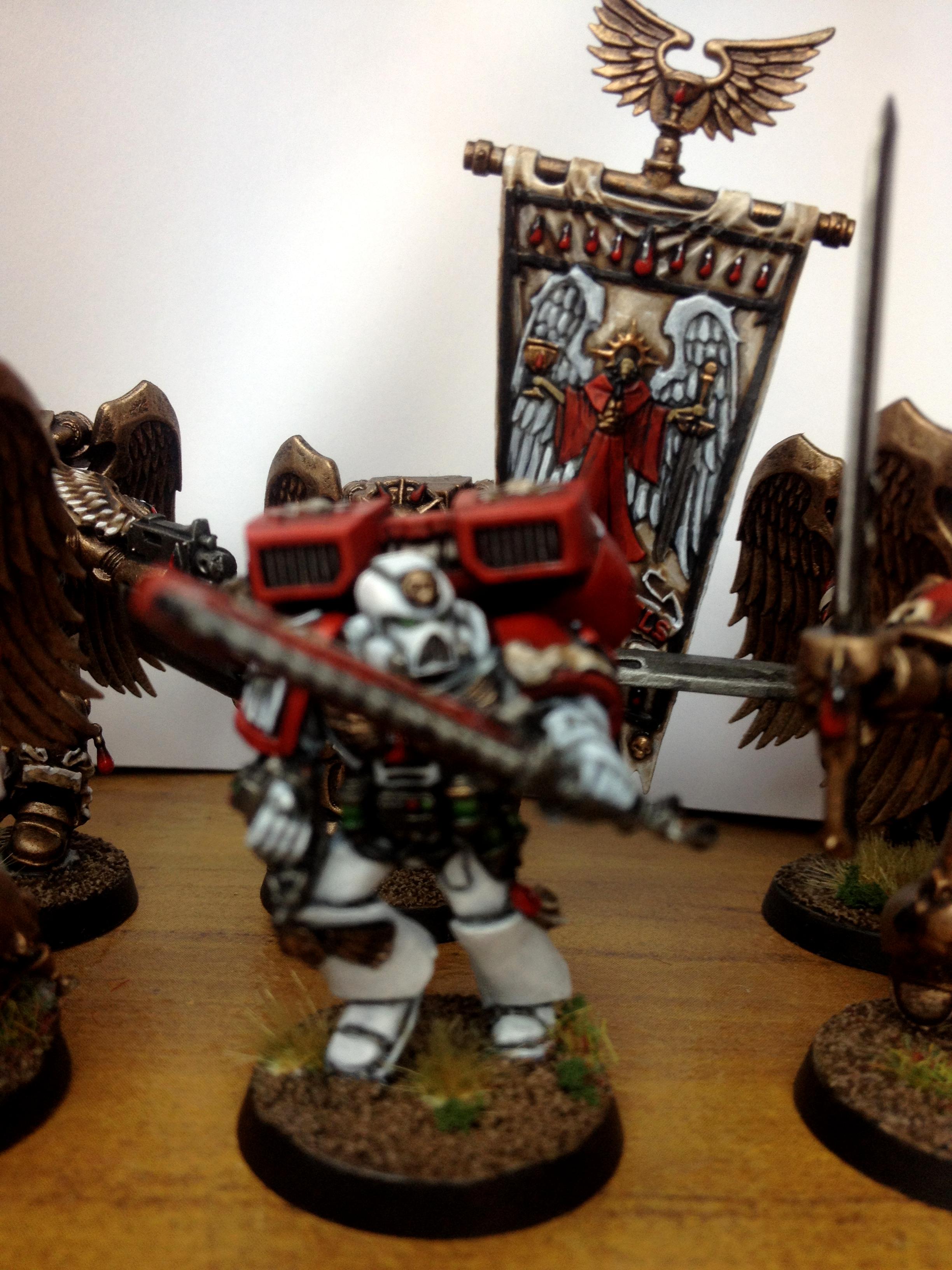 Assault Marines, Banner, Space Marines, Warhammer 40,000
