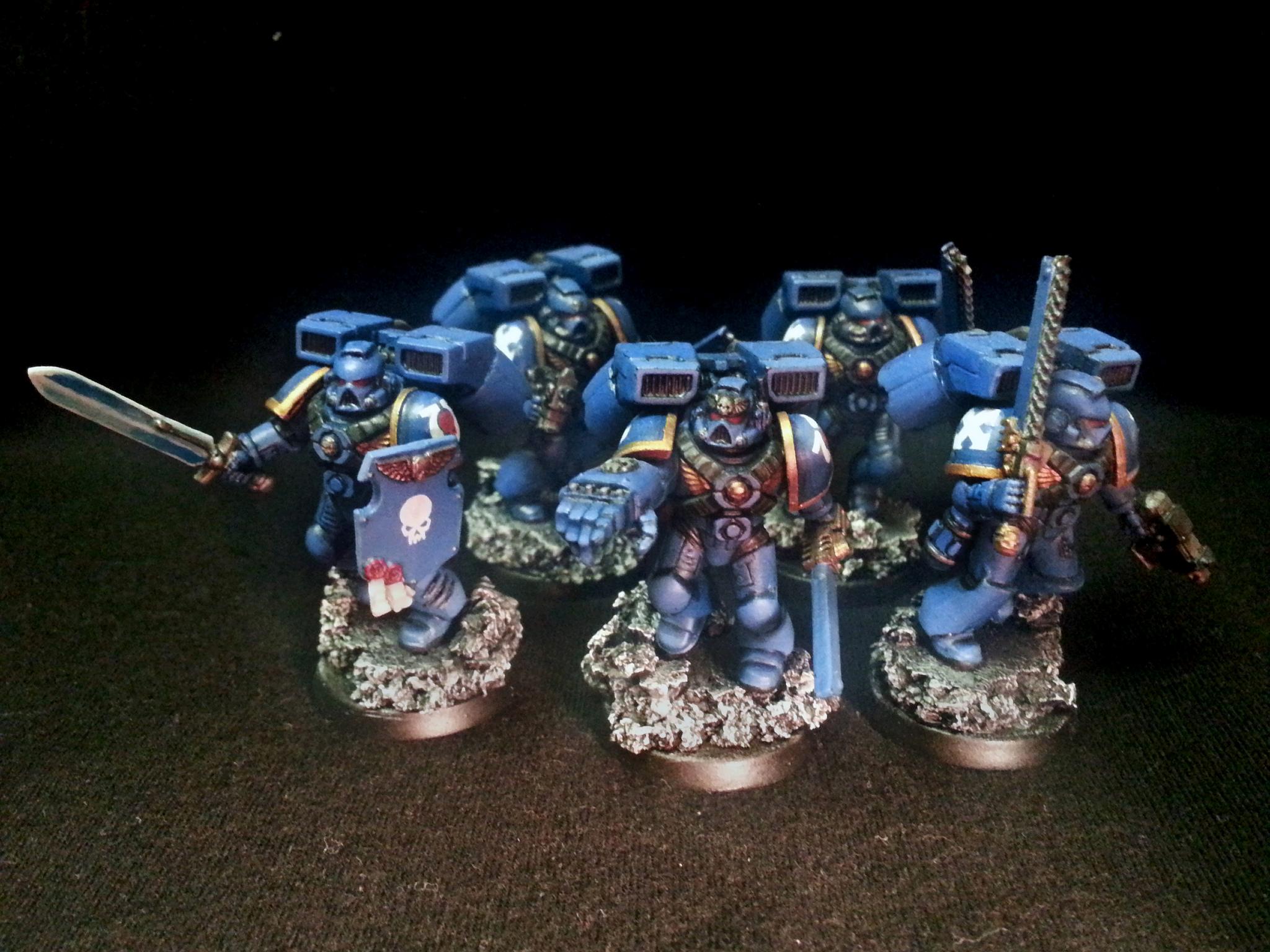 Base, Jump Pack, Space Marines, Ultramarines, Warhammer 40,000