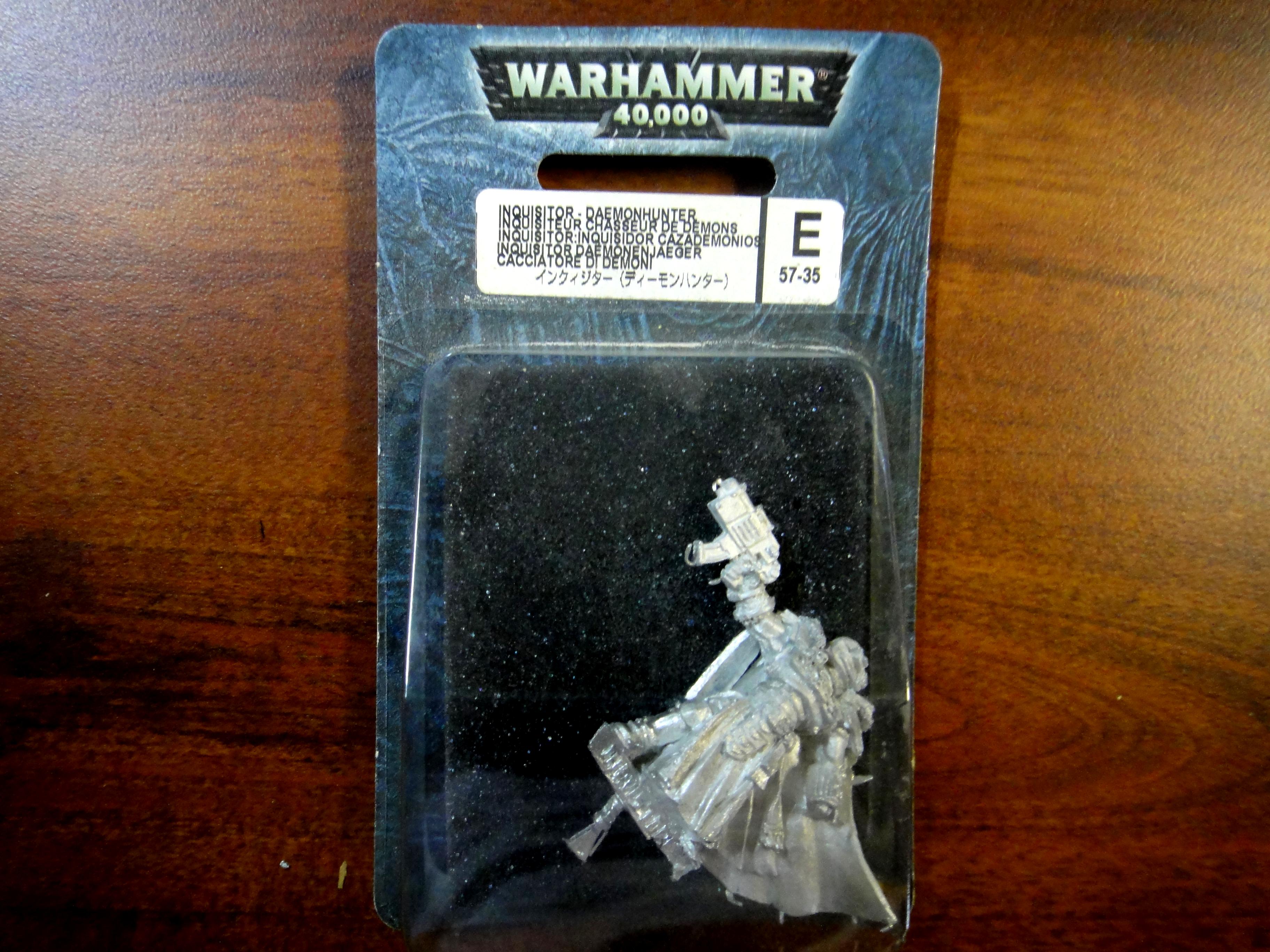 Pewter Inquisitor Daemon Hunter
