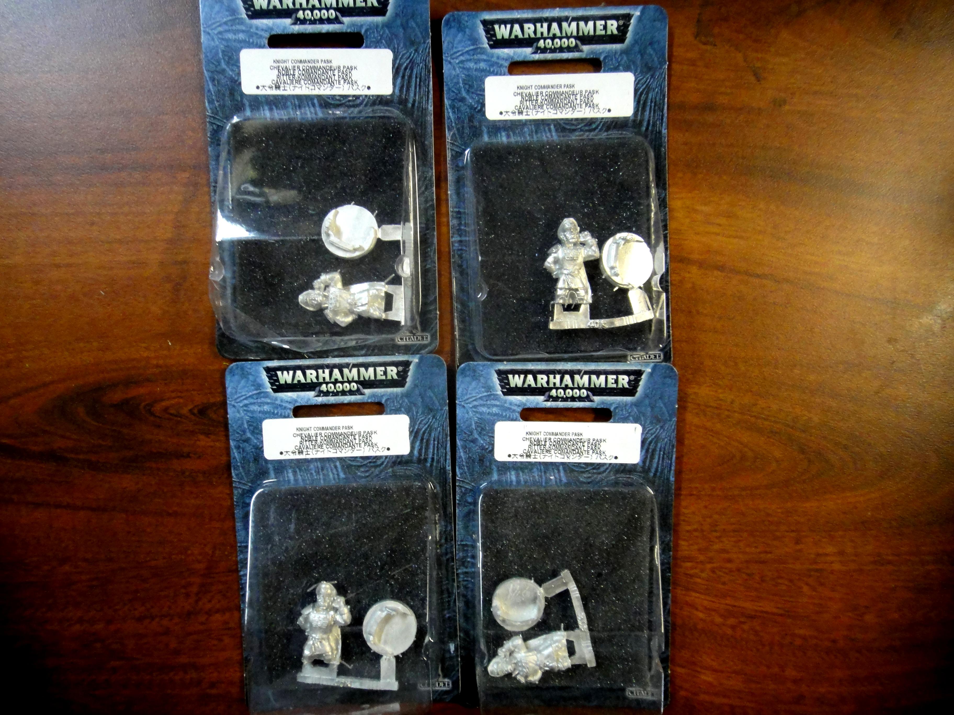 Pewter Knight Commander Pask