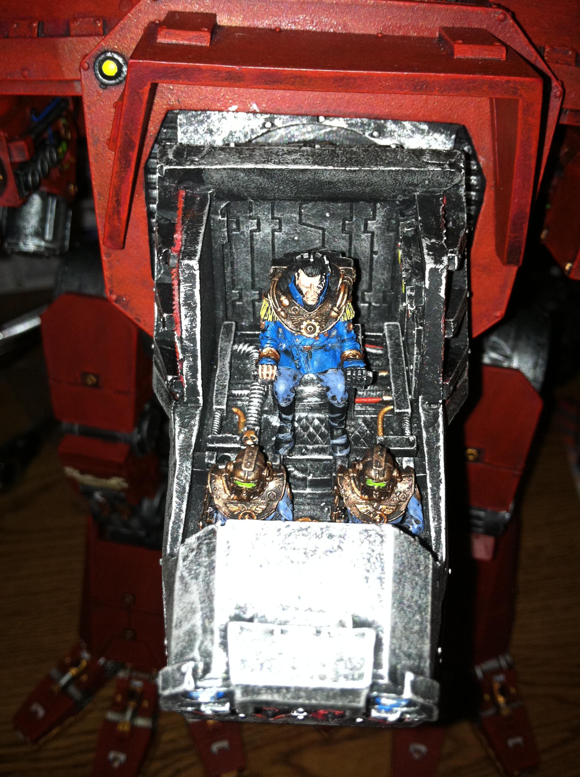 Warhound, Warhound Titan cockpit