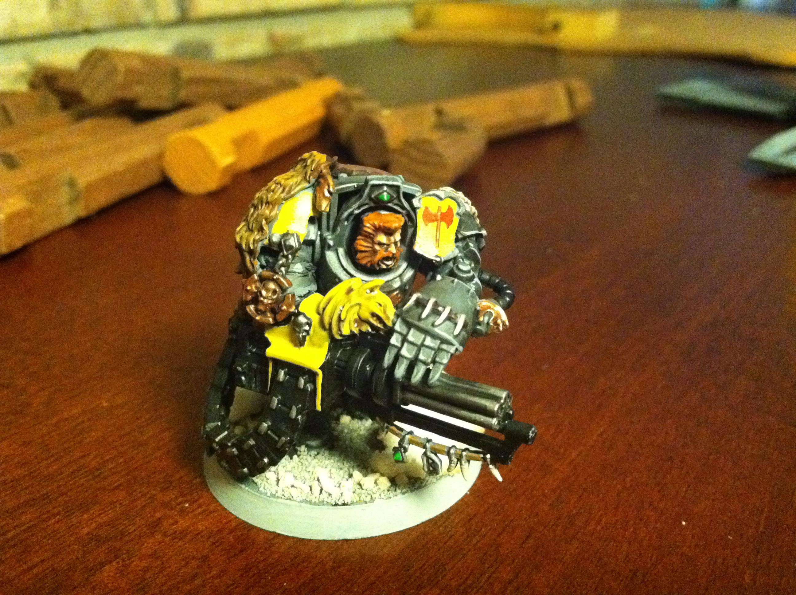 Space Wolves, Terminator Armor, Warhammer 40,000, Wolfguard