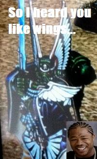 Dark Angels, Humor, Over the Top
