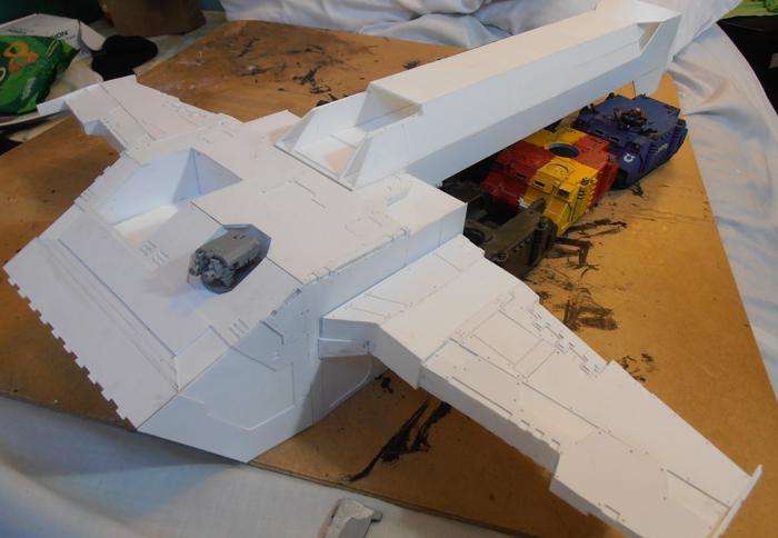 Aircraft, Lander, Space Craft, Space Marines, Thunderhawk, Warhawk
