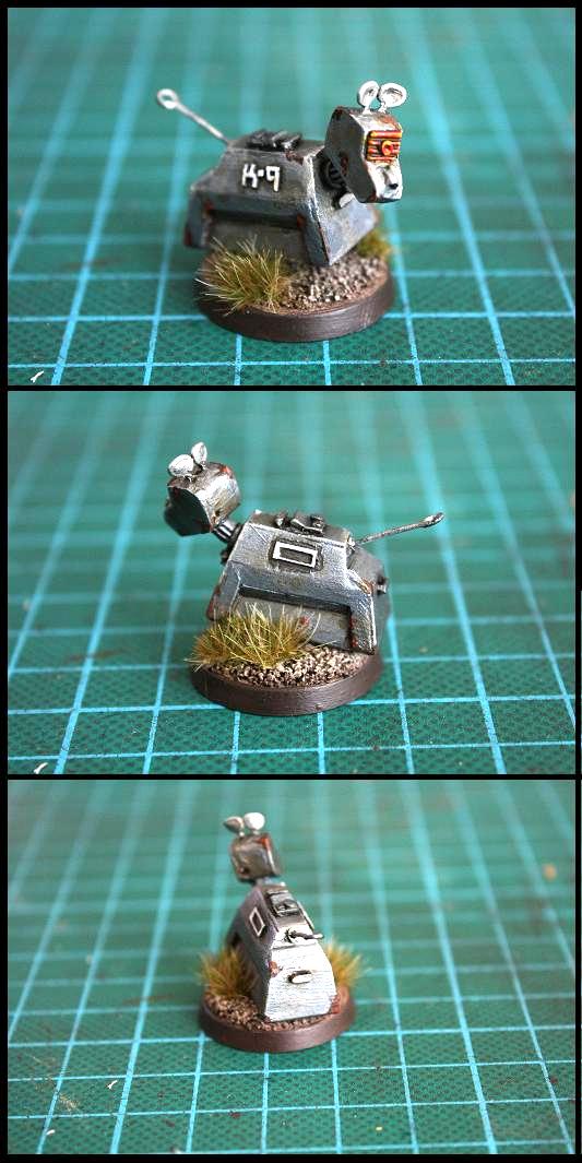 Doctor Who, K9, Objective Marker, Robot, Tin Can