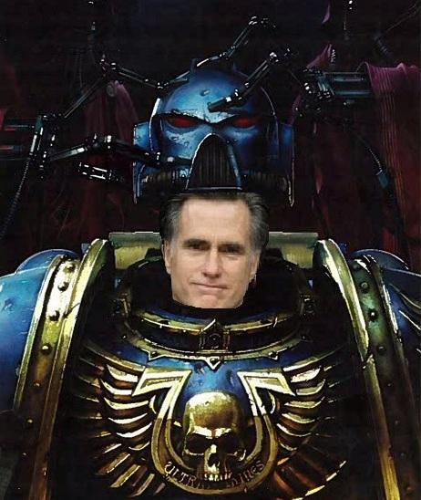 Humor, Photoshop, Romney, Ultramarines