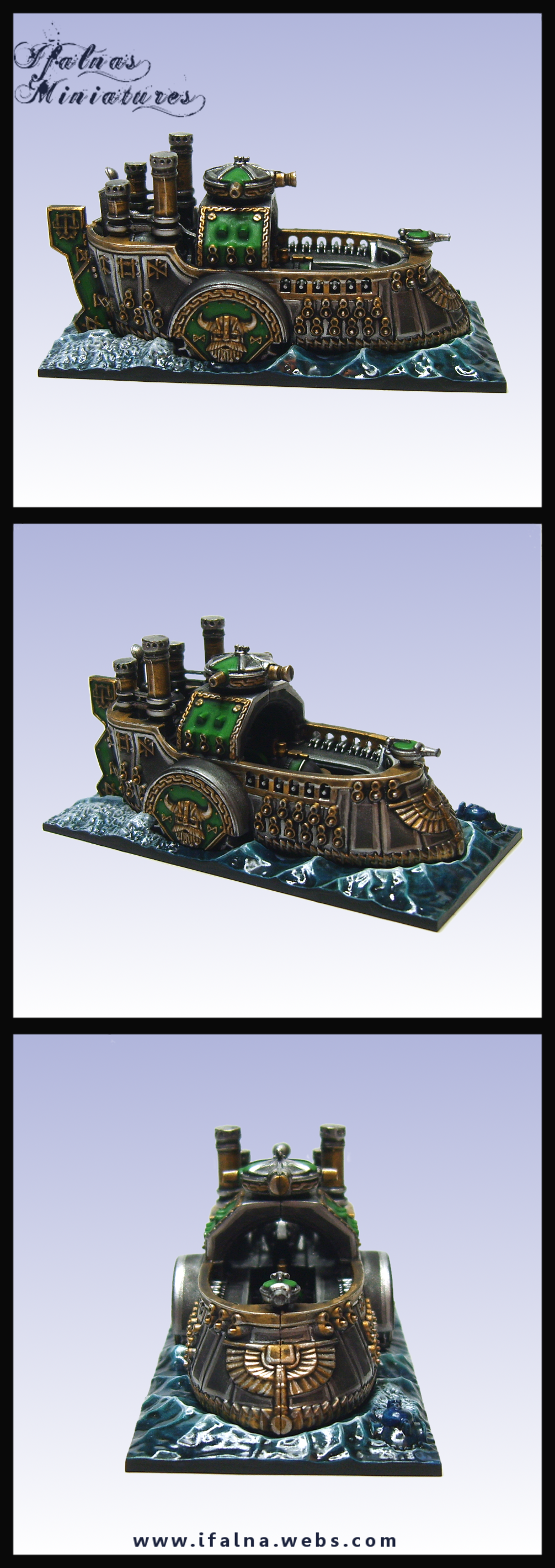 Boat, Dreadfleet, Dwarves, Games Workshop, Grimnir, Metal, Ship, Thunder, Warhammer Fantasy, Water