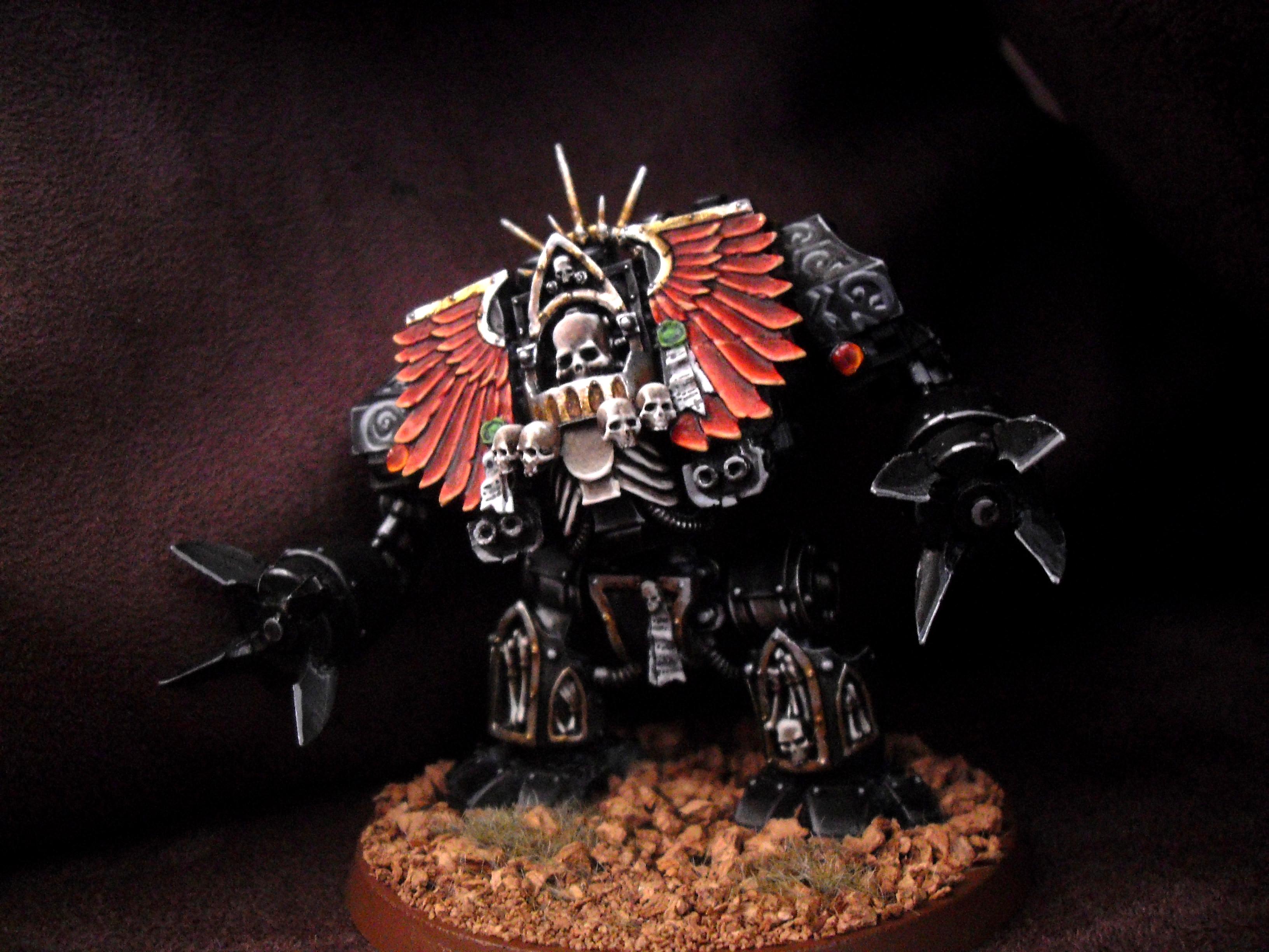 Death Company, Dreadnought, Freehand, Space Marines