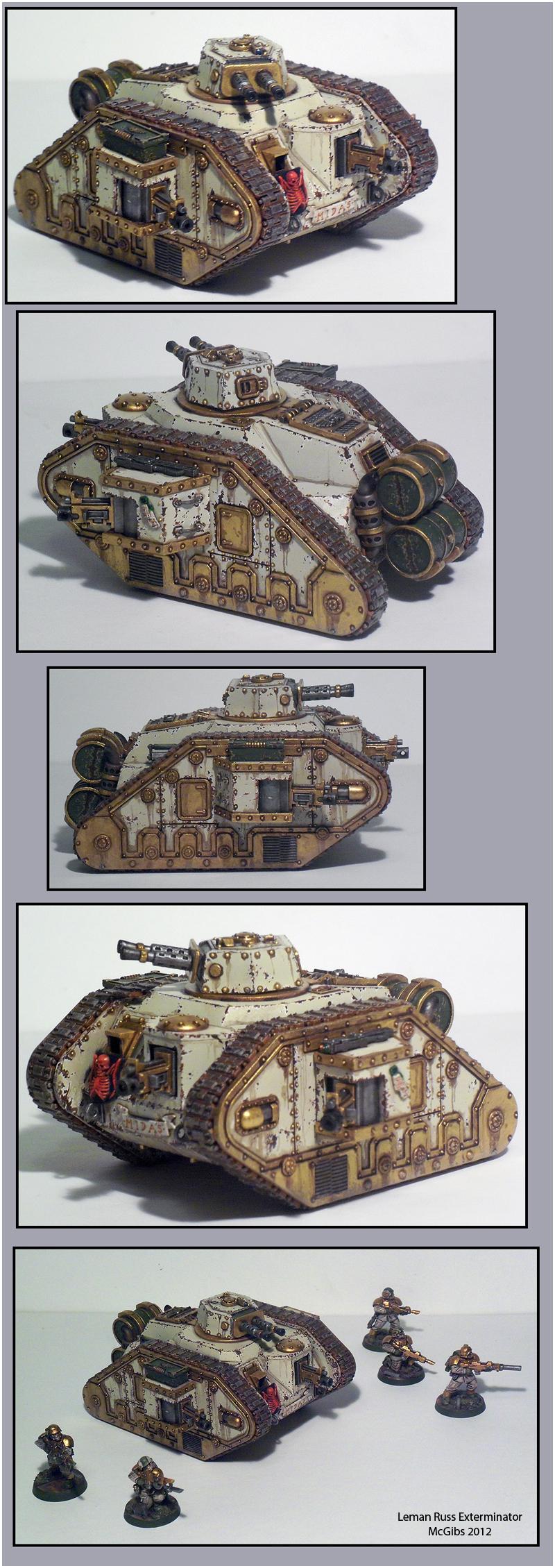 Exterminator, Imperial Guard, Leman Russ