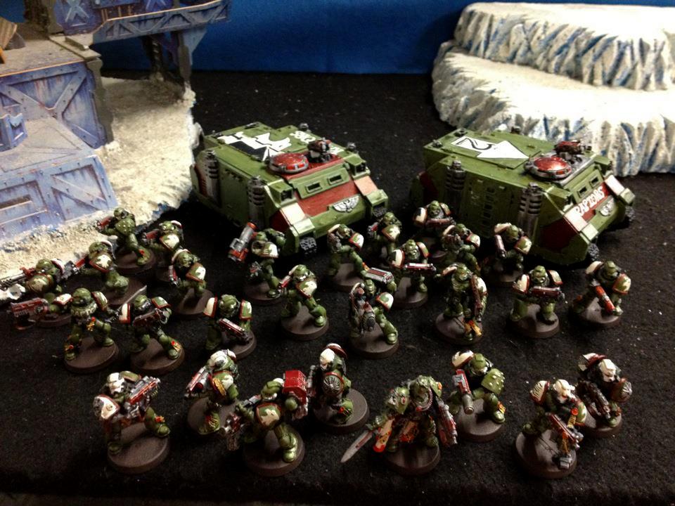 Army, Group, Space Marines, Warhammer 40,000