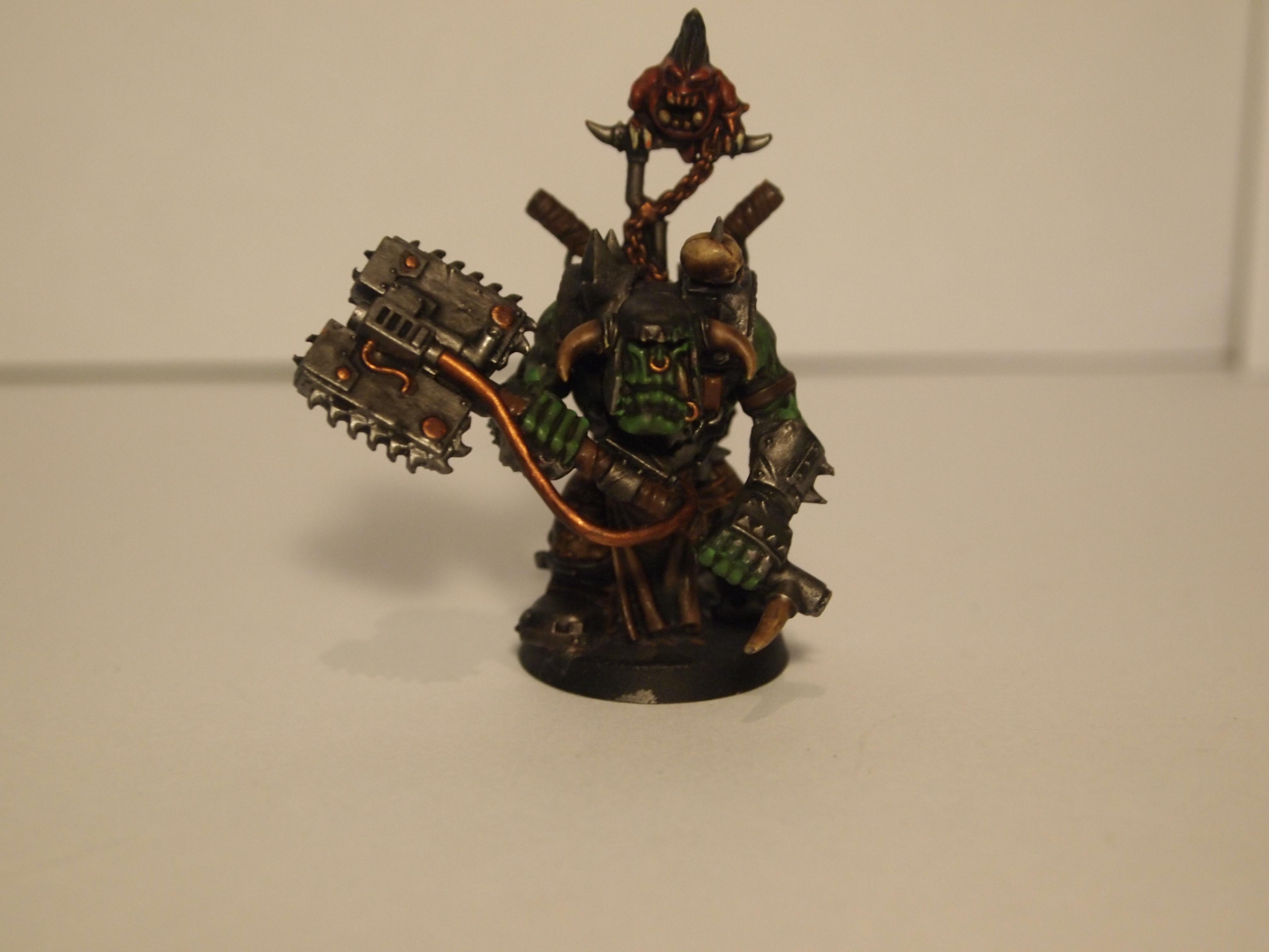 Big Choppa, Nob, Orks, Squigs, Warhammer 40,000