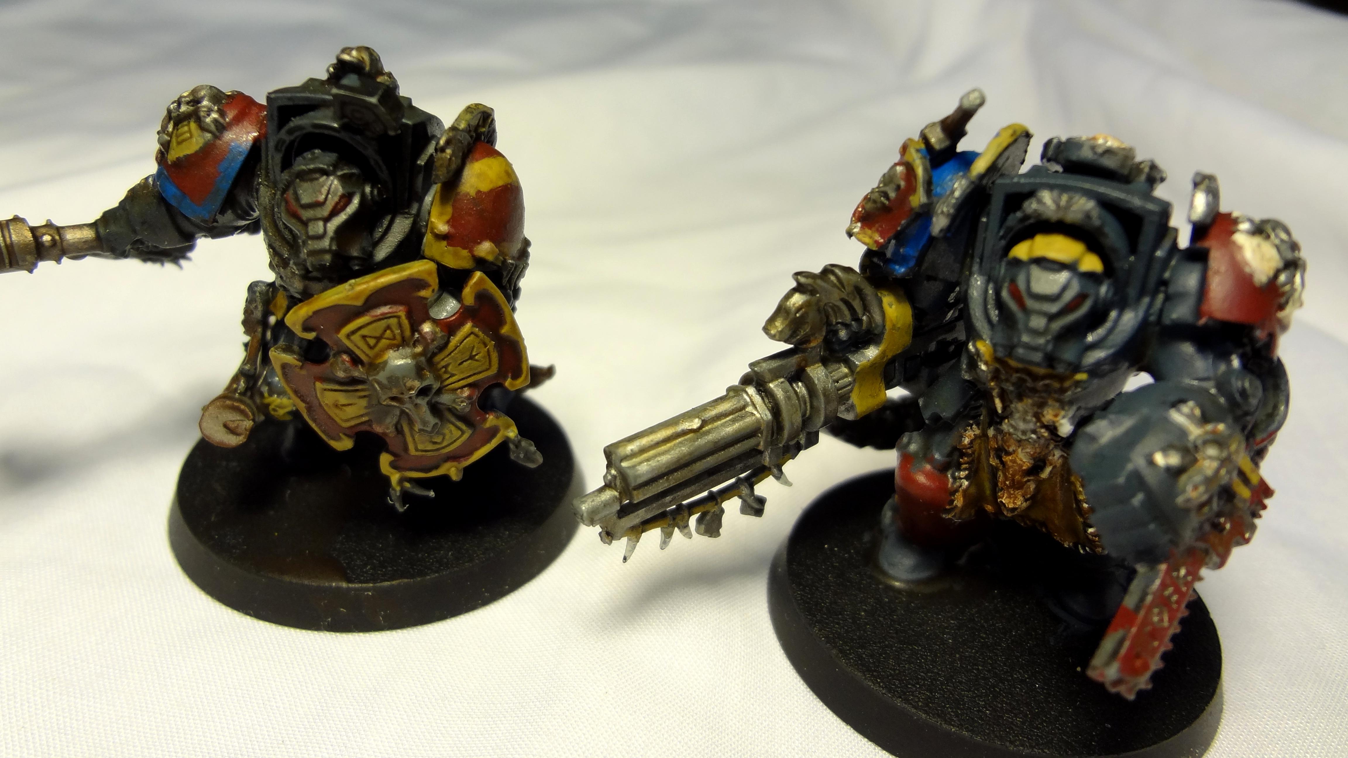 Bjorn The Fell-handed, Space, Space Marines, Terminator Armor, Warhammer 40,000, Warhammer Fantasy, Wolves