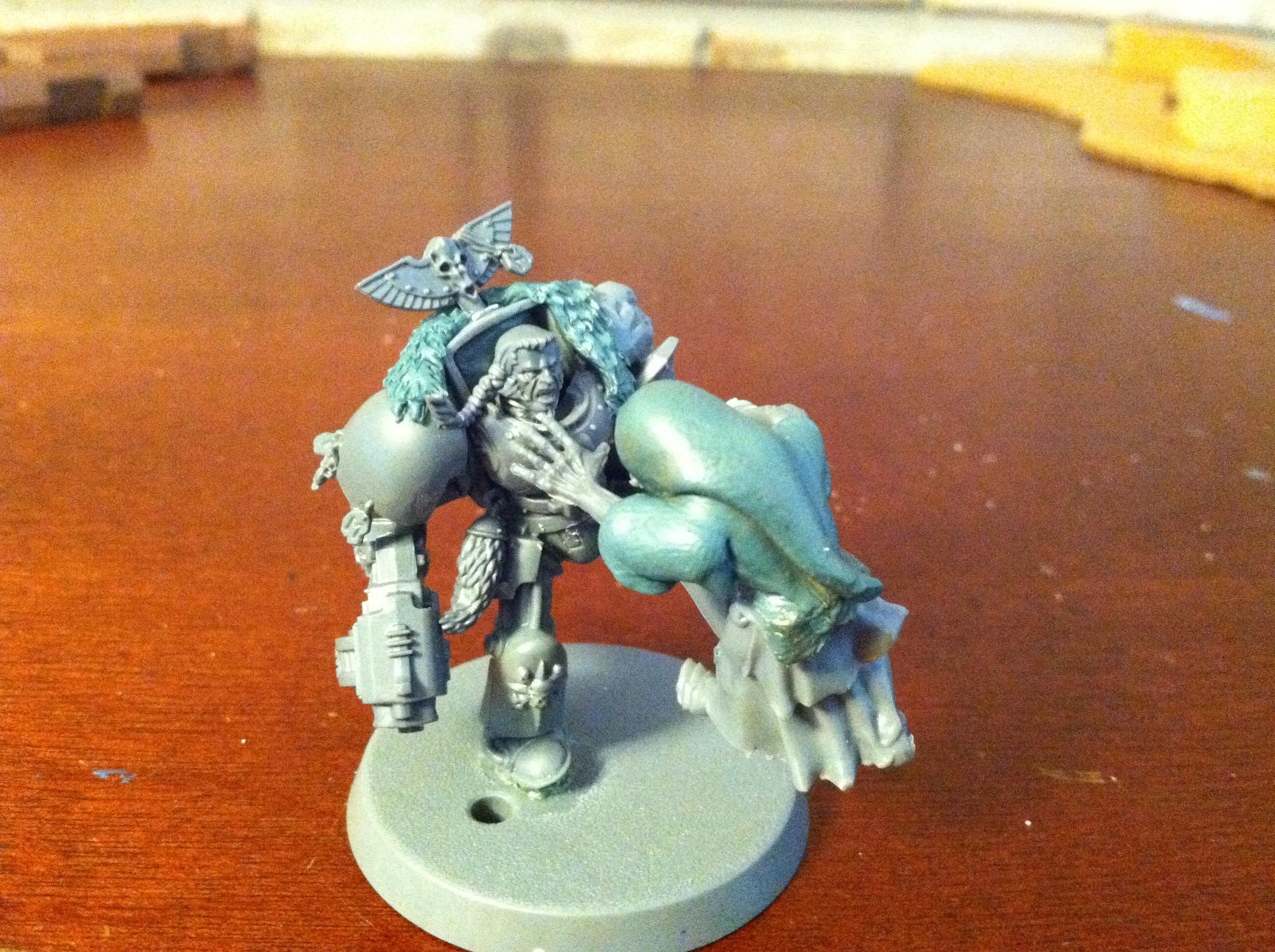 Space Wolves, Terminator Armor, Warhammer 40,000, Wolfguard