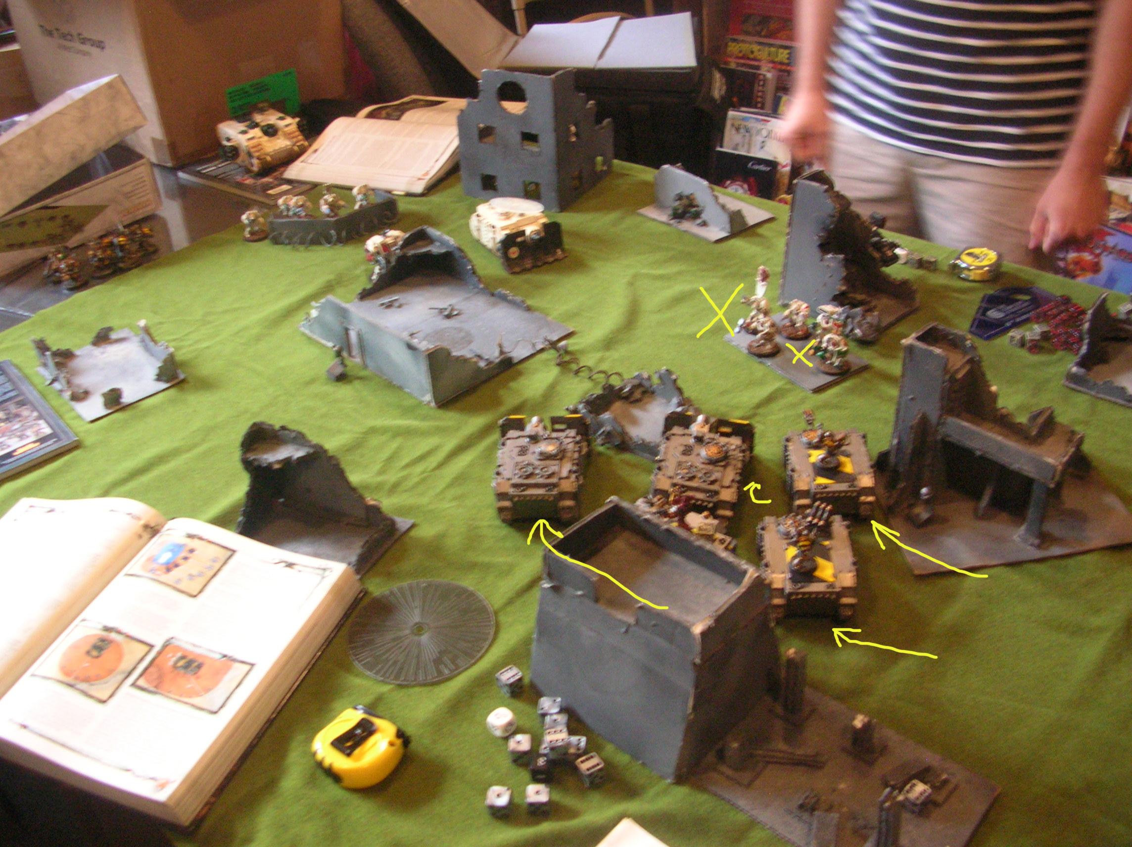 Battle Report, Deathwing, Iron Warriors