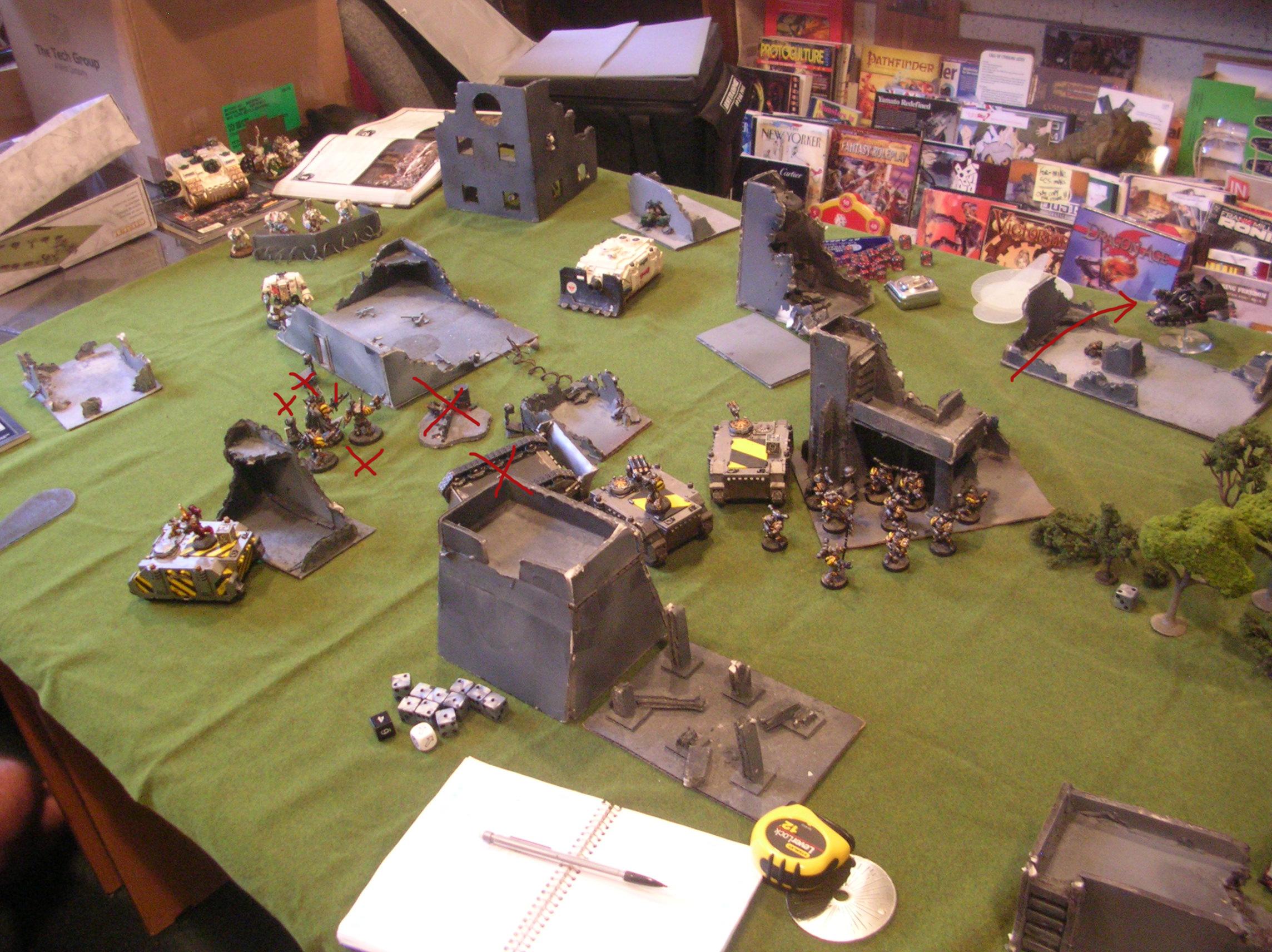 Battle Report, Deathwing, Iron Warriors